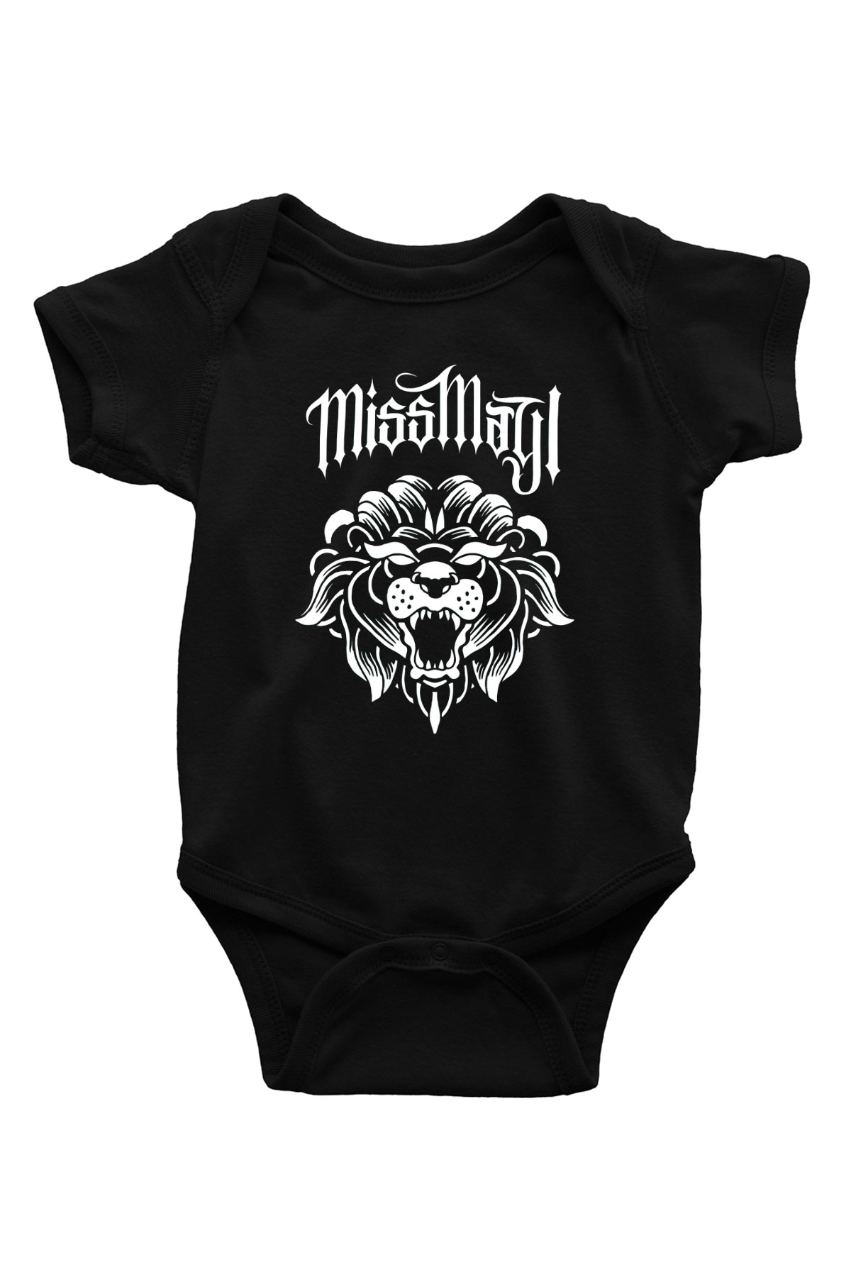 Miss May I Siyah Bebek Body - Zıbın