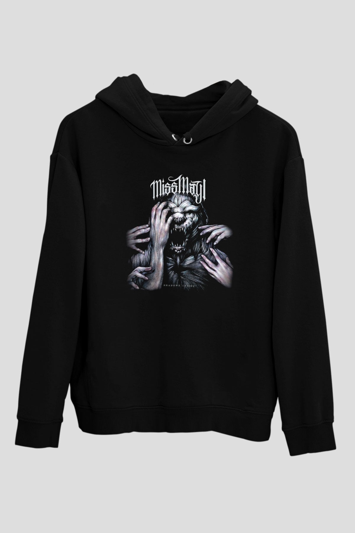 Miss May I Siyah Unisex Hoodie