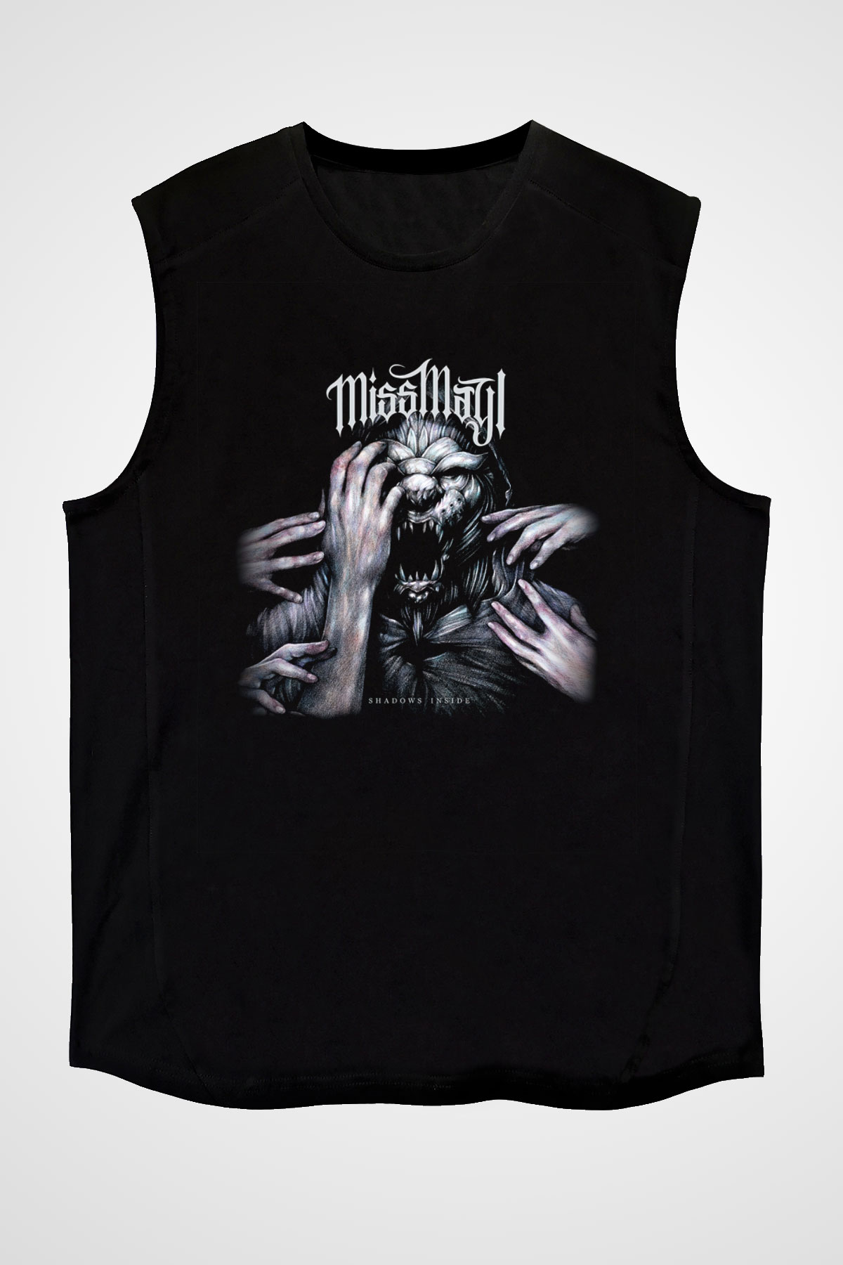 Miss May I Siyah Unisex Kolsuz Tişört