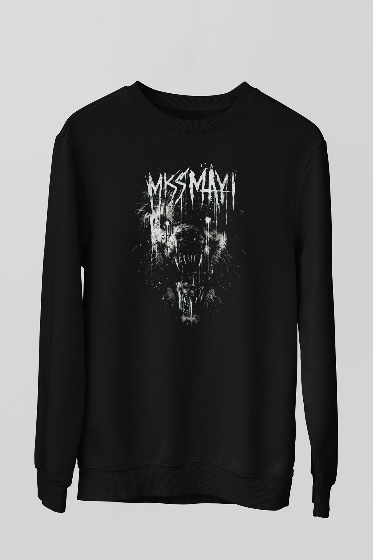 Miss May I Siyah Unisex Sweatshirt