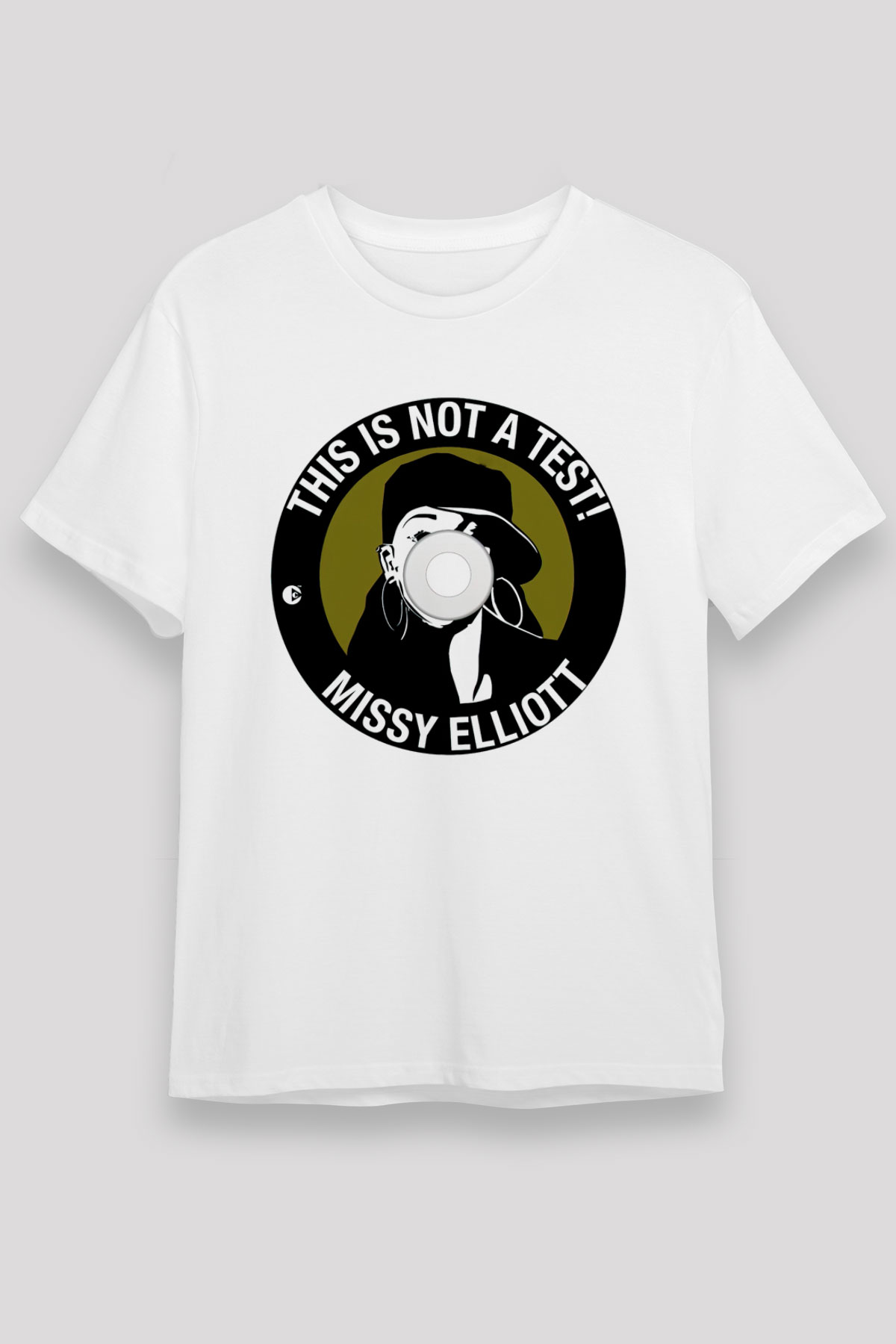 Missy Elliott Beyaz Unisex Tişört T-Shirt - TişörtFabrikası