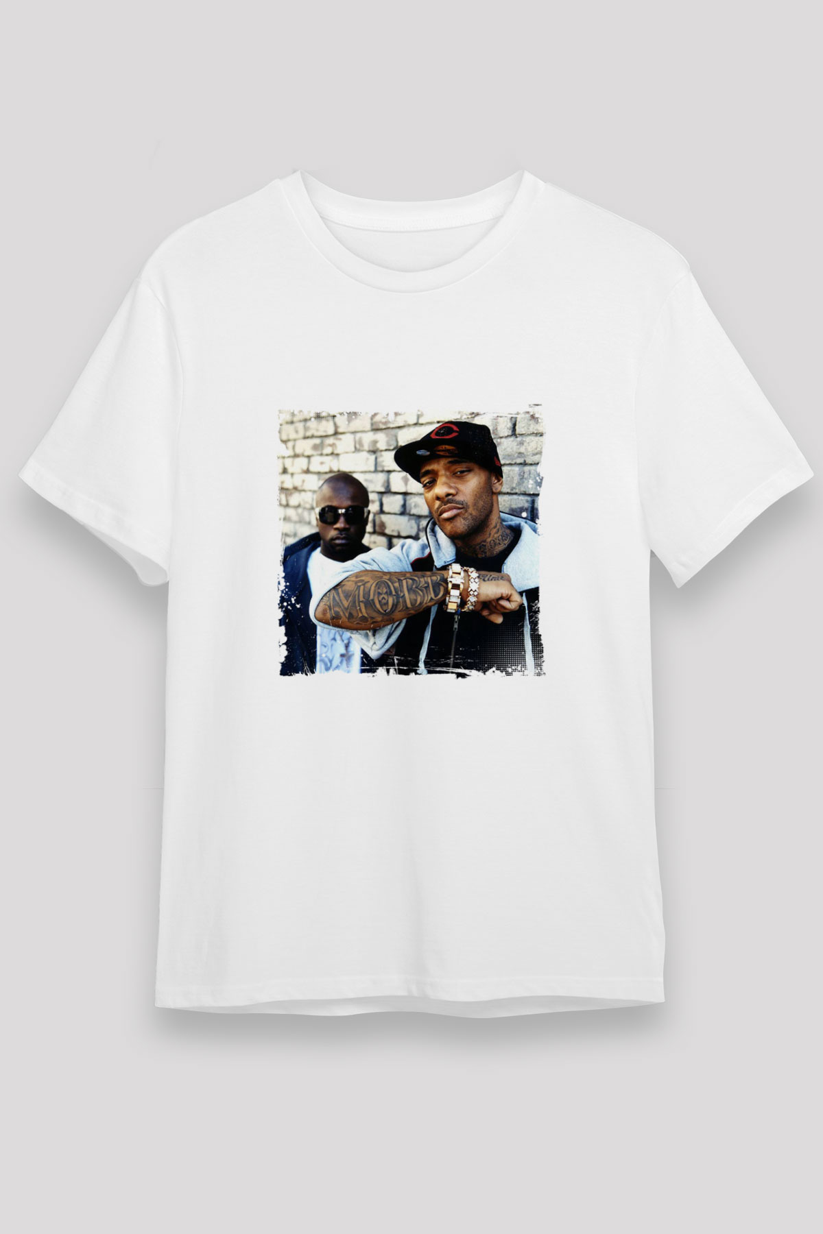 Mobb Deep Unisex White Graphic Tee - STREETWEAR