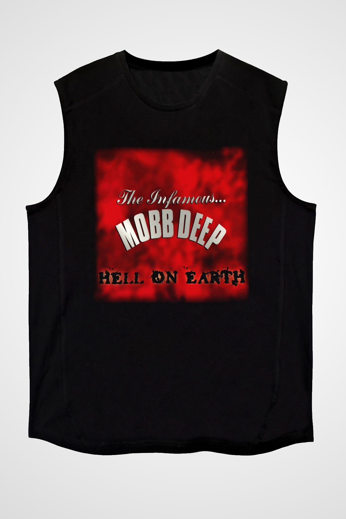 Mobb Deep Siyah Unisex Kolsuz Tişört