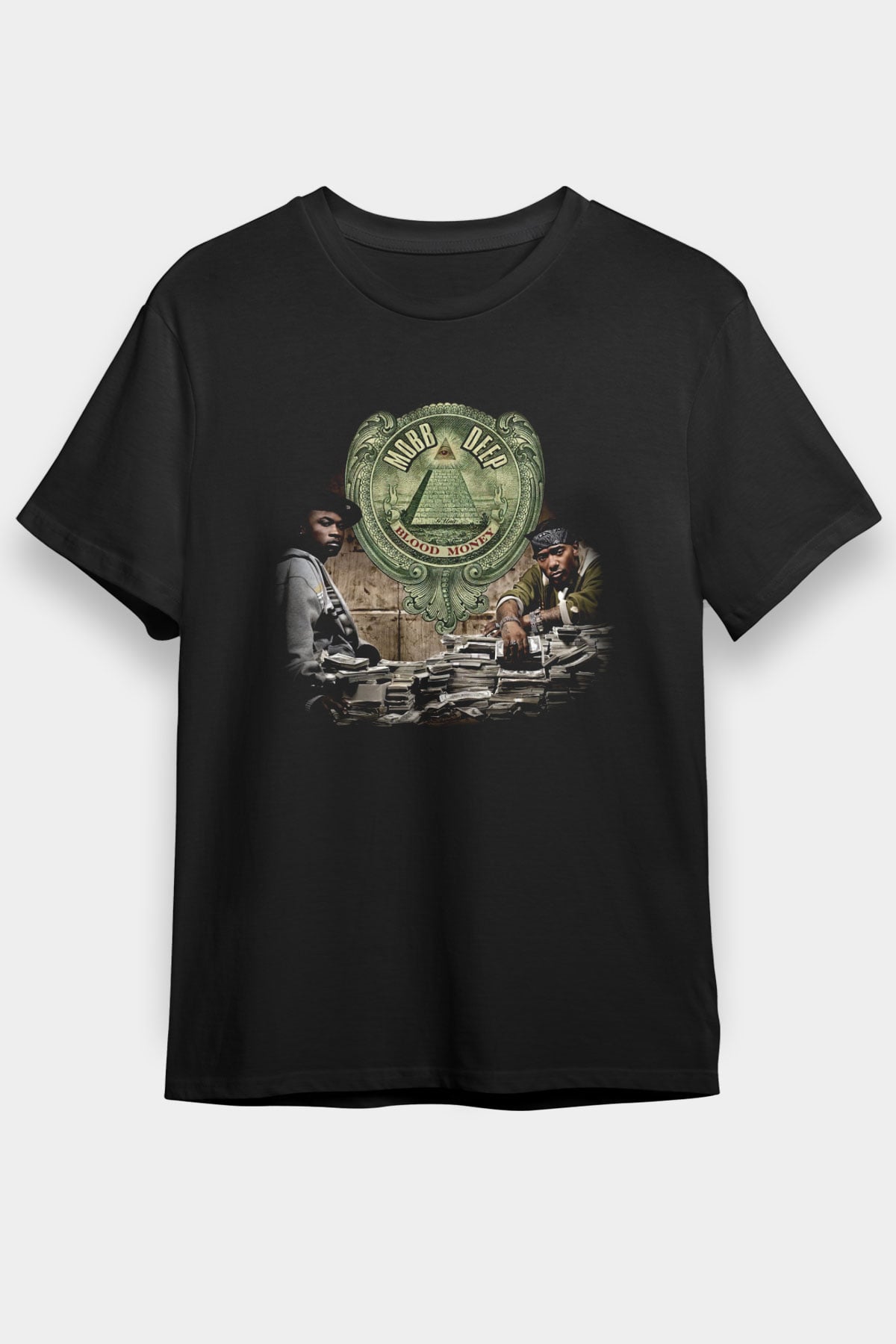 Mobb Deep Siyah Unisex Tişört T-Shirt - TişörtFabrikası