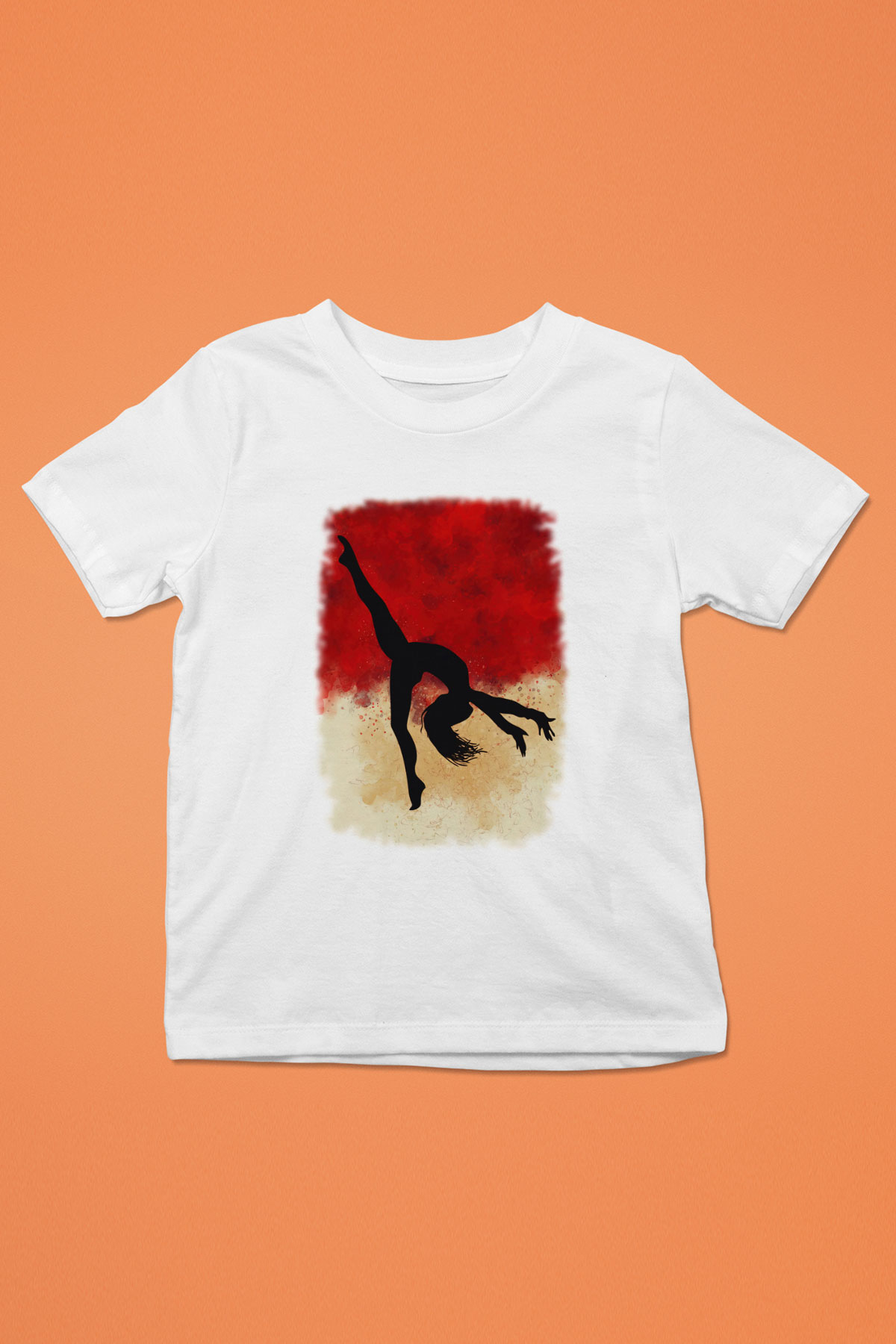 Modern Dans Beyaz Unisex Çocuk Tişört