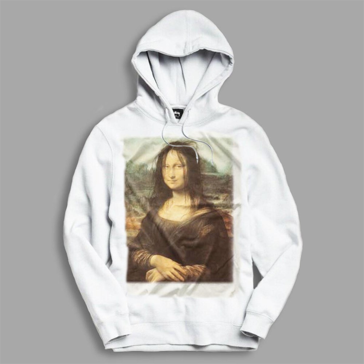 Mona Lisa Kapşonlu Sweatshirt, Hoodie, Kapüşonlu FCUNL206