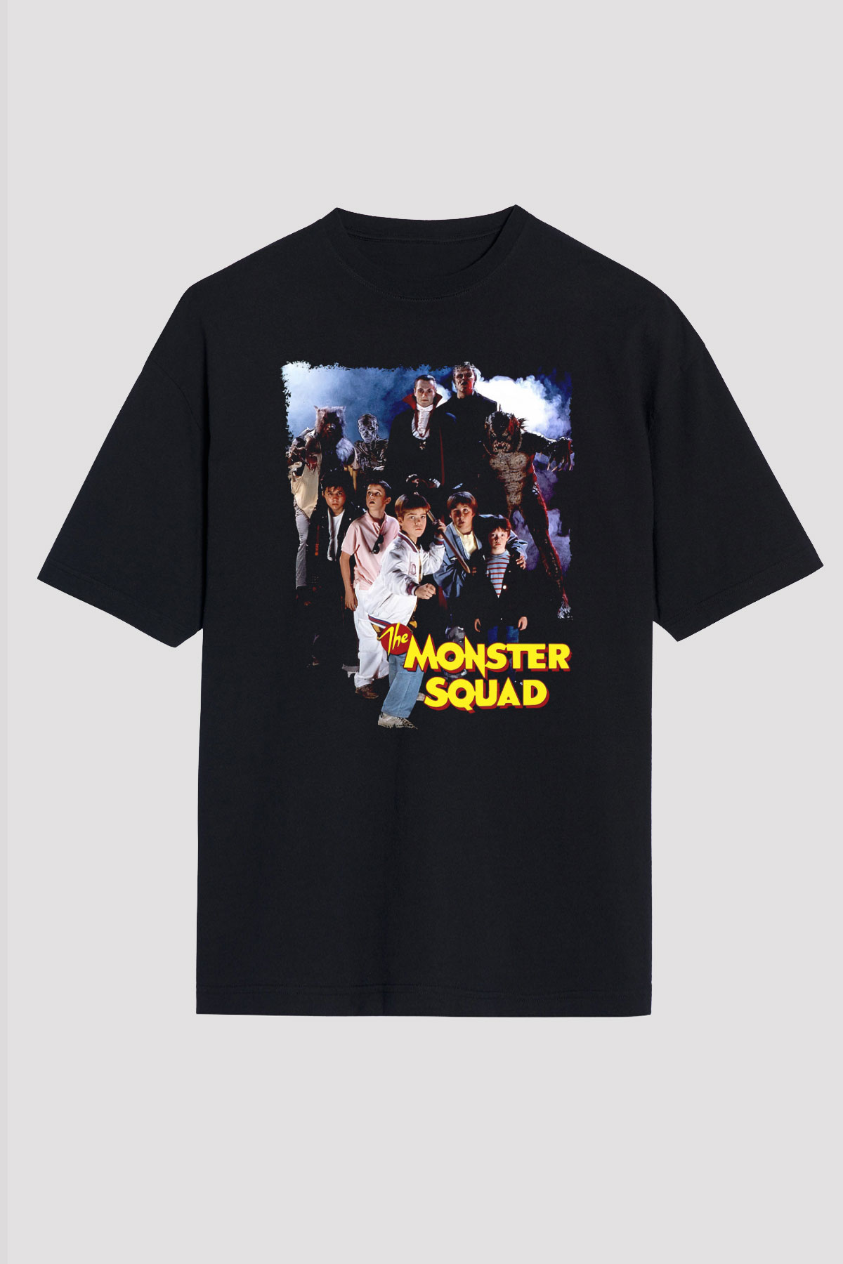 Monster Squad Siyah Unisex Tişört