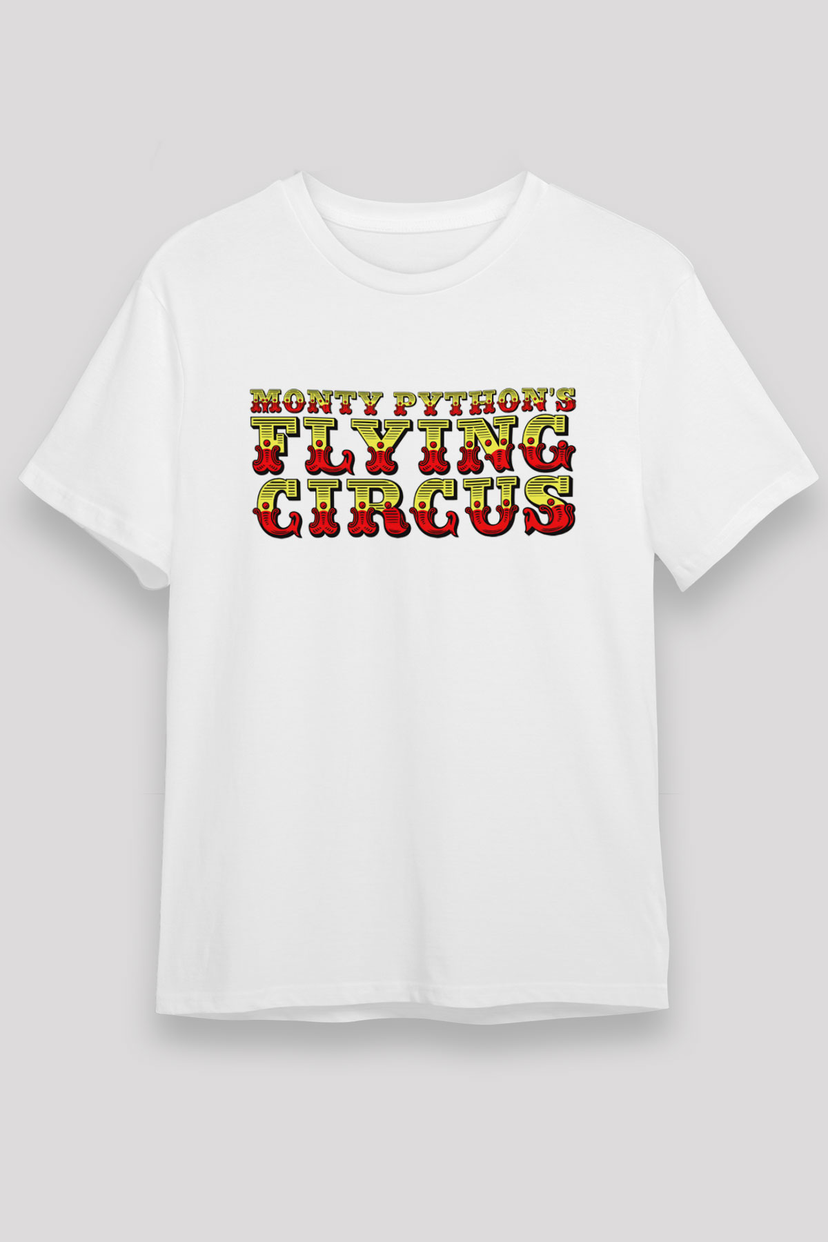 Monty Python's Flying Circus White Unisex Graphic Tee - STREETWEAR