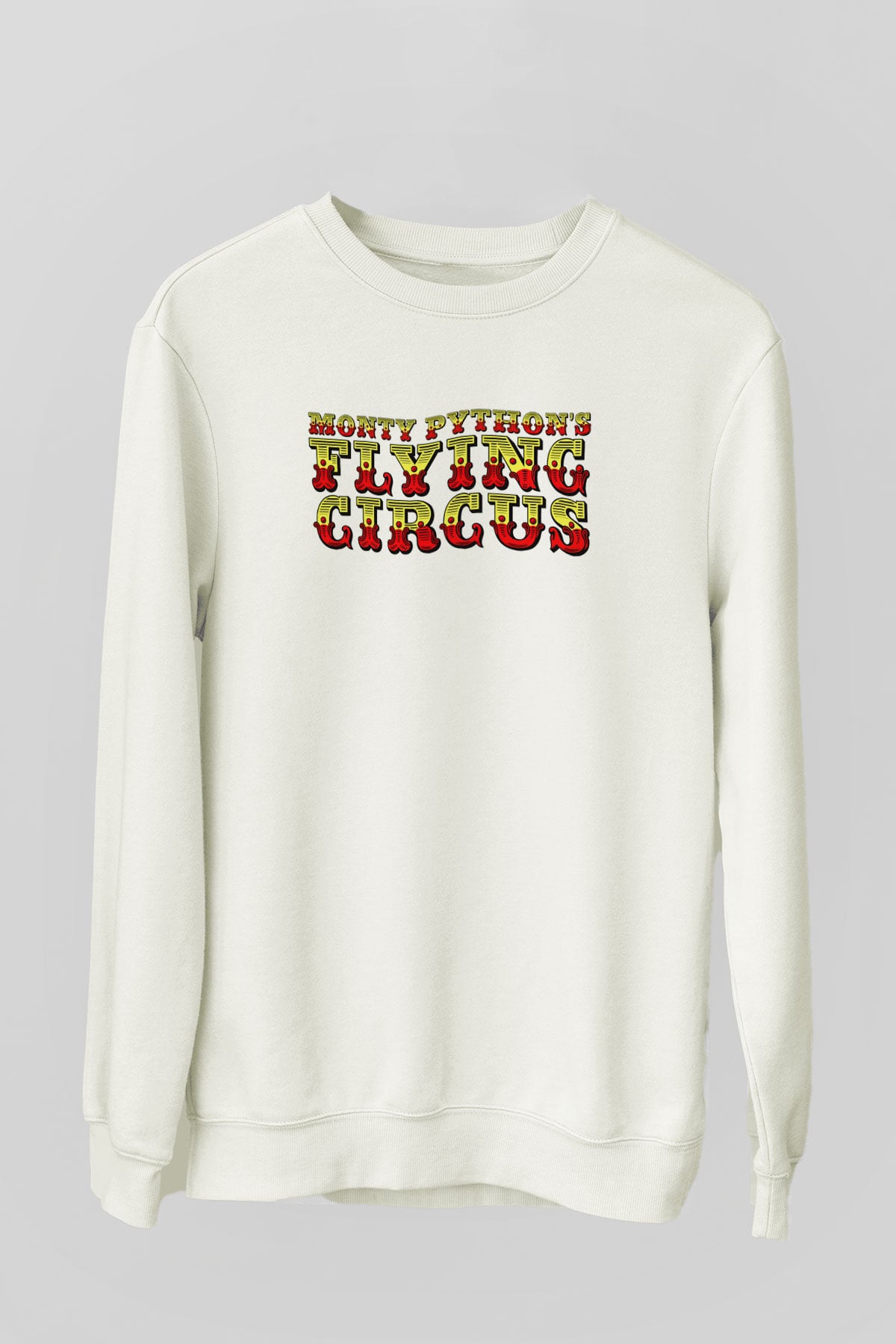 Monty Python's Flying Circus Beyaz Unisex Sweatshirt