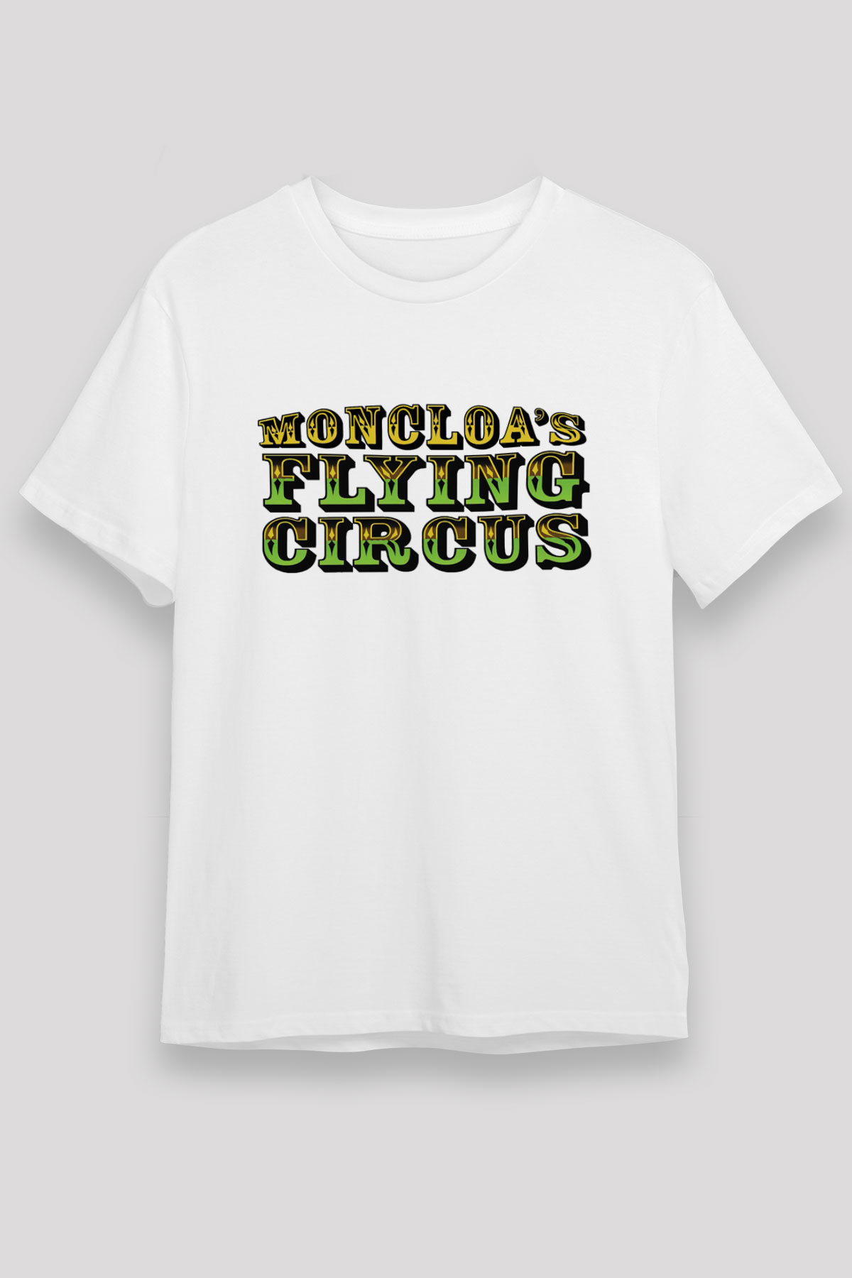 Monty Python's Flying Circus White Unisex Graphic Tee - STREETWEAR