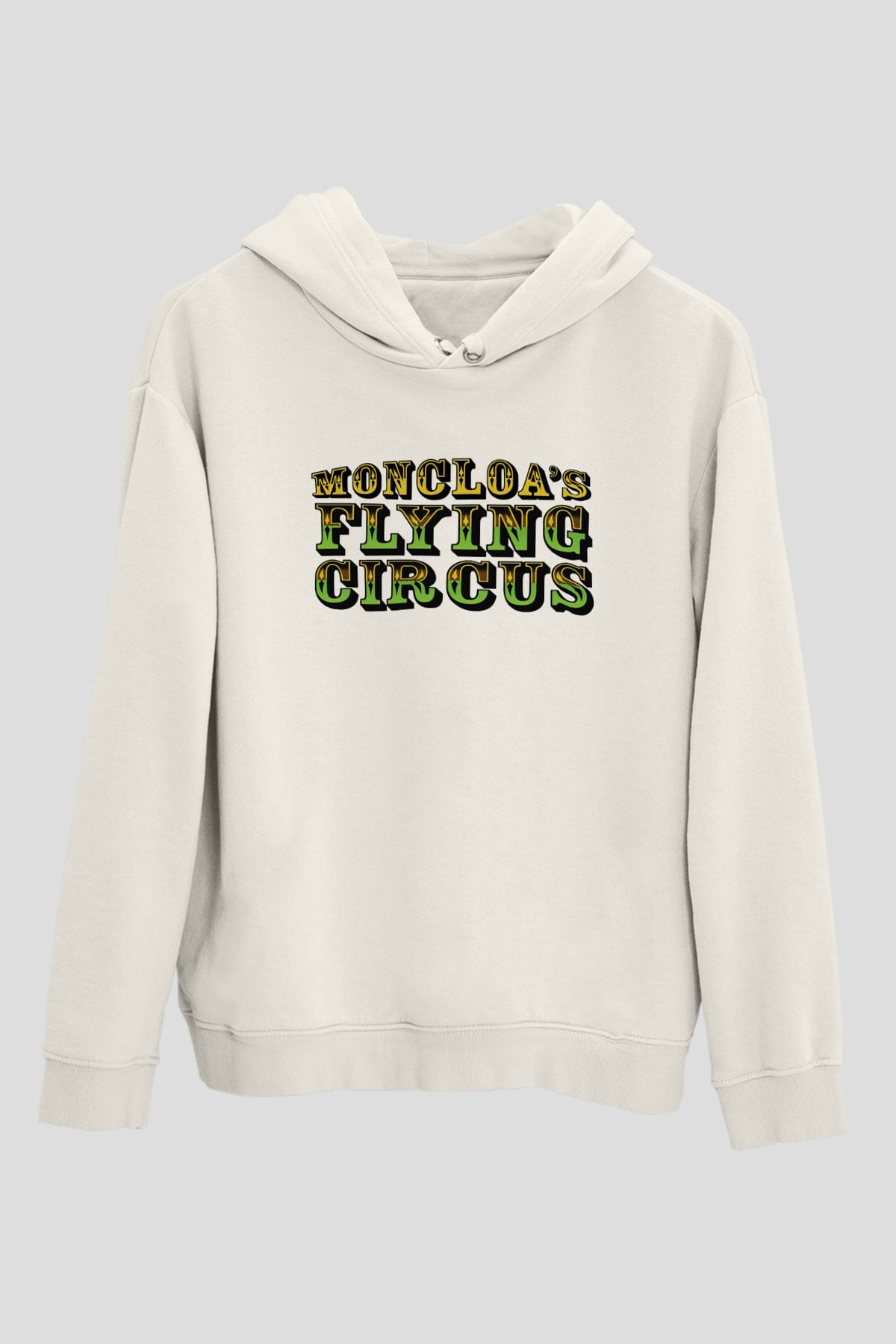 Monty Python's Flying Circus Beyaz Unisex Kapşonlu Sweatshirt