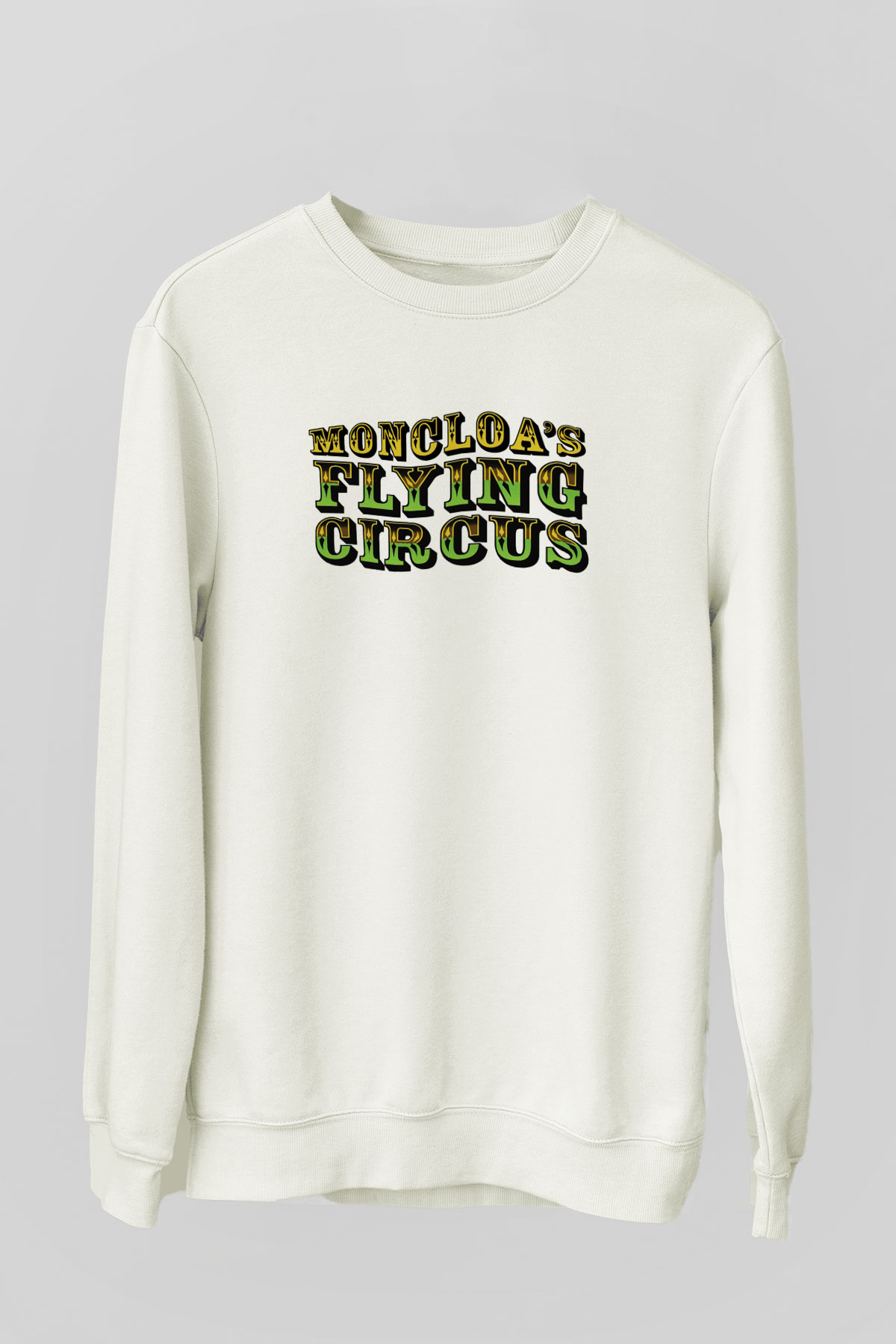 Monty Python's Flying Circus Beyaz Unisex Sweatshirt