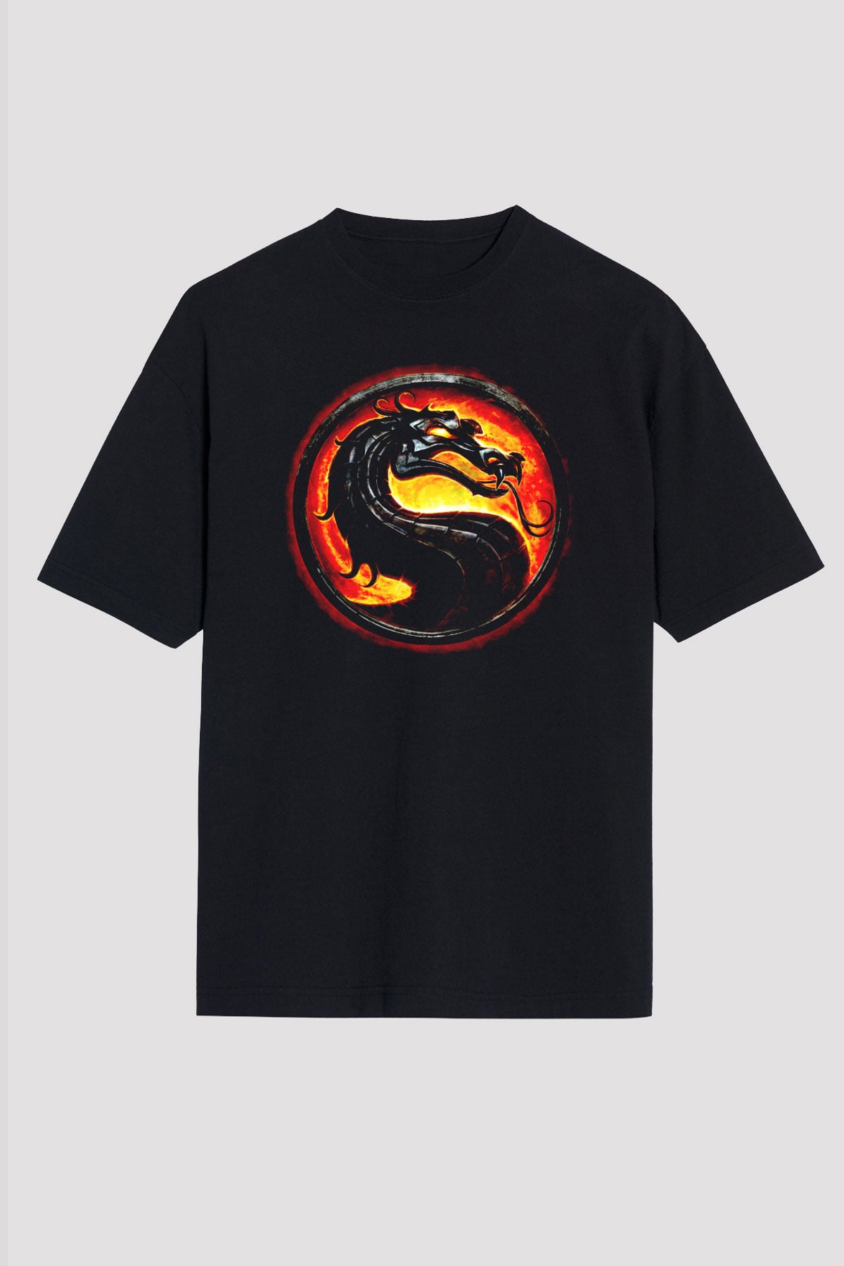 Mortal Kombat Siyah Unisex Tişört T-Shirt