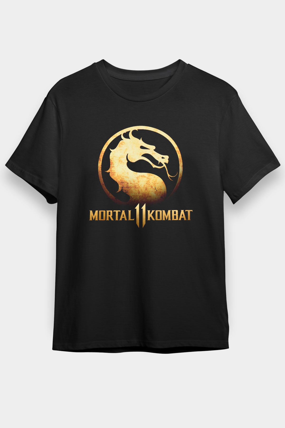 Mortal Kombat Siyah Unisex Tişört T-Shirt
