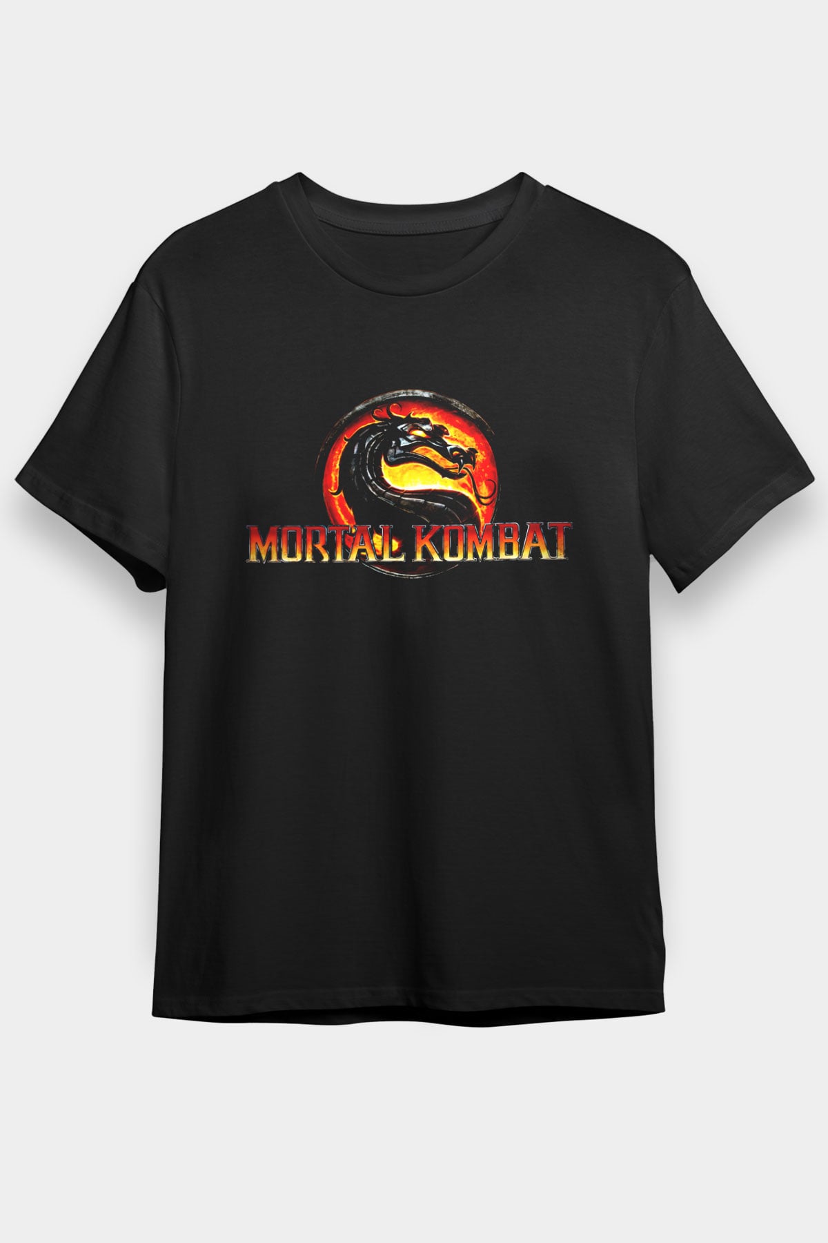 Mortal Kombat Siyah Unisex Tişört T-Shirt