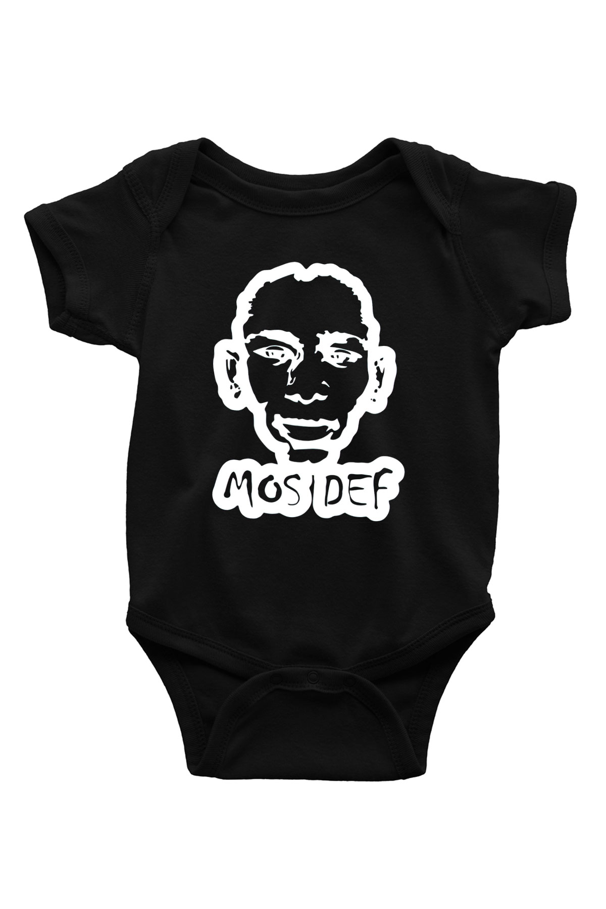 Mos Def Siyah Bebek Body - Zıbın
