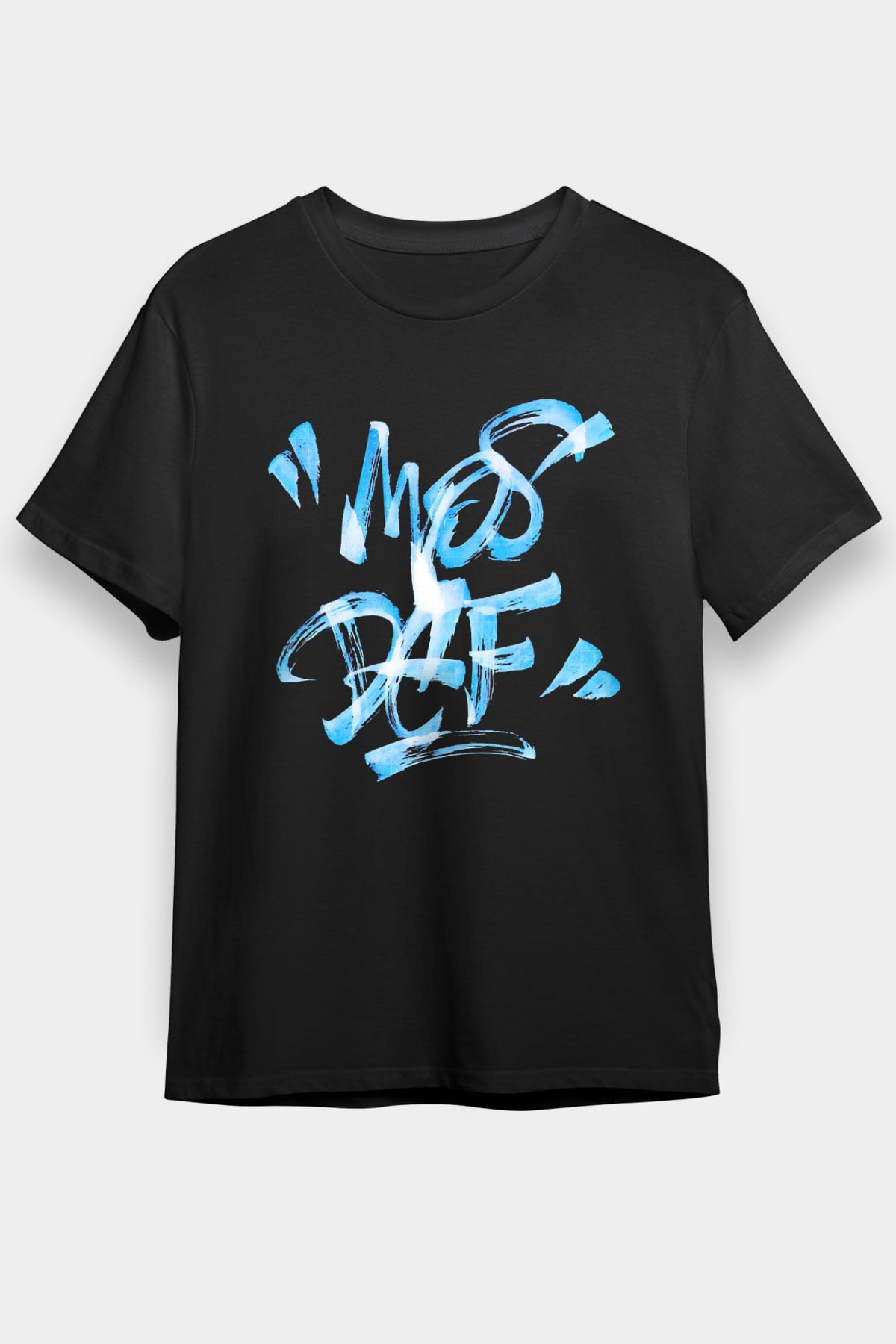 Mos Def Siyah Unisex Tişört T-Shirt - TişörtFabrikası