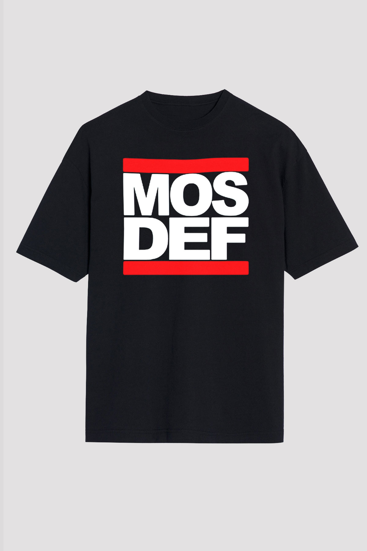 Mos Def Siyah Unisex Tişört T-Shirt - TişörtFabrikası