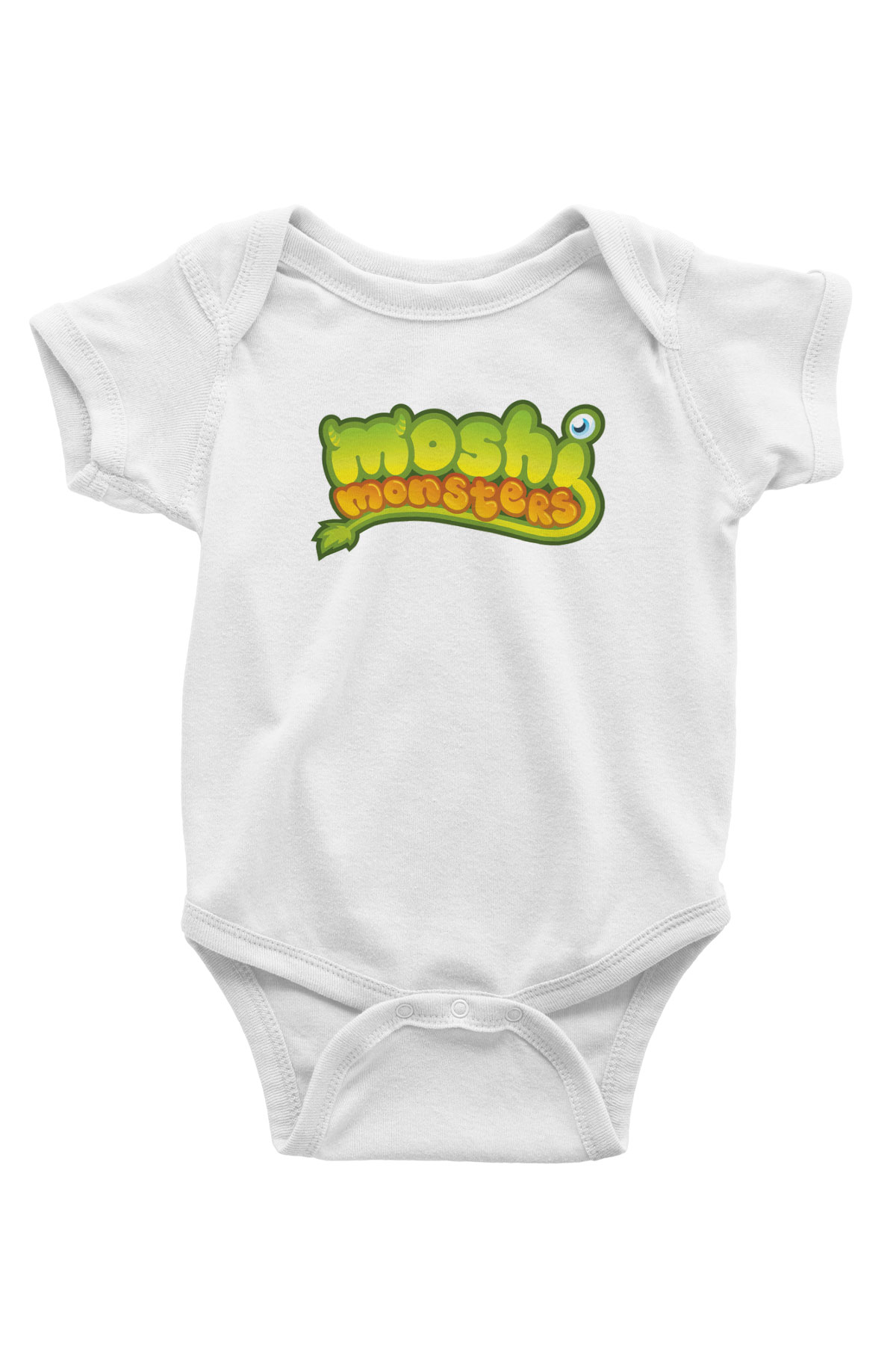 Moshi Monsters Beyaz Bebek Body - Zıbın