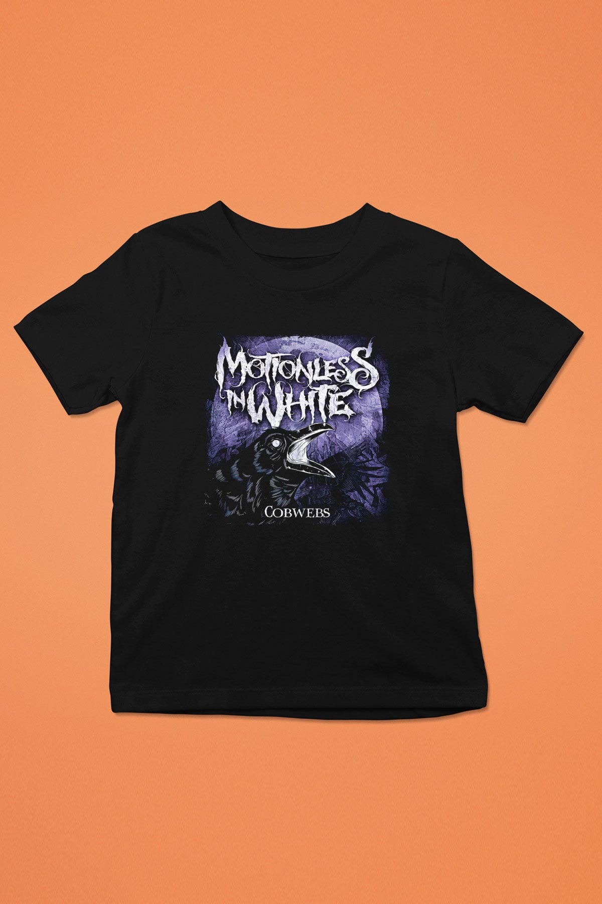 Motionless in White Baskılı Unisex Siyah Çocuk Tişört - Tshirt