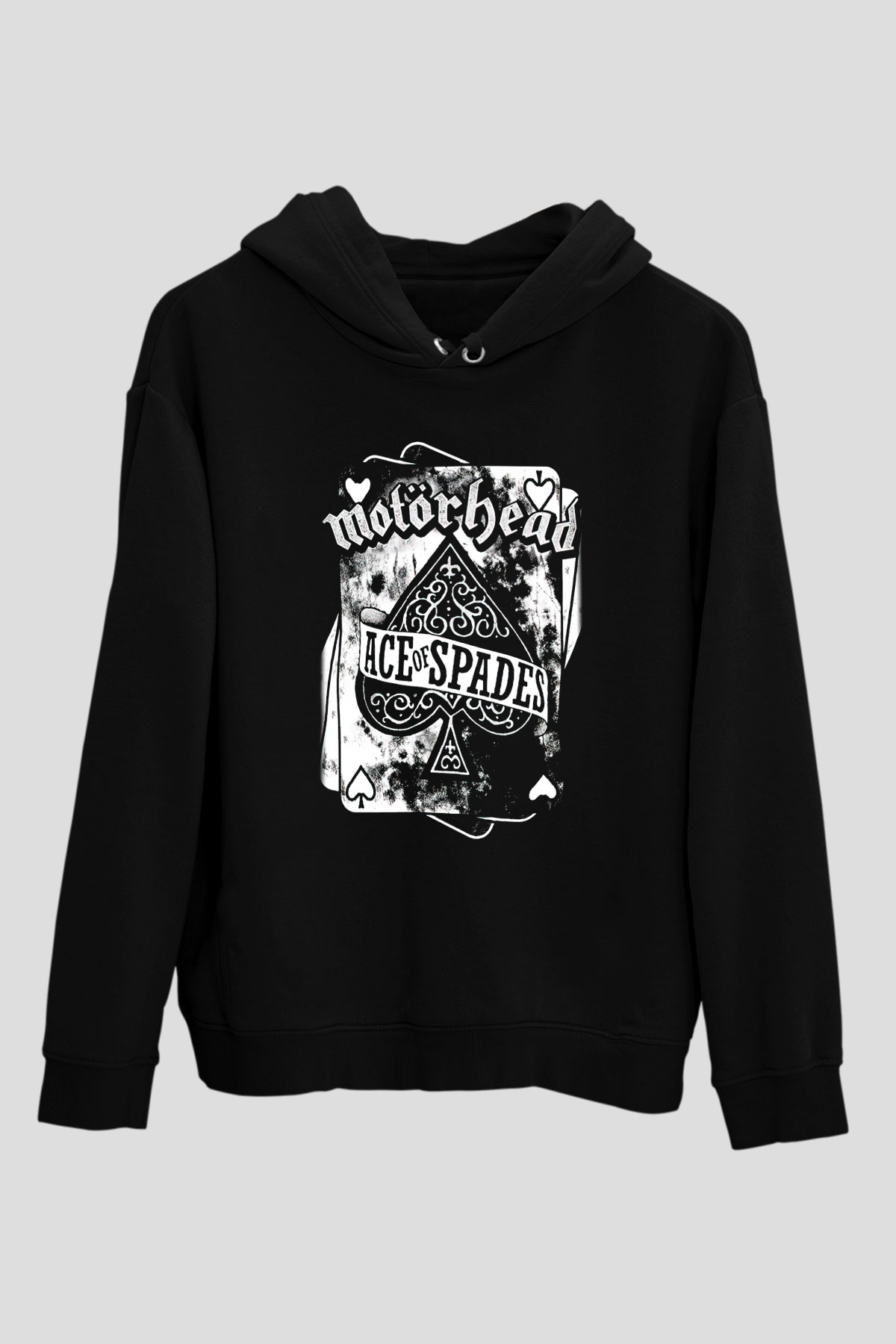 Motörhead Ace Of Spades Siyah Unisex Hoodie