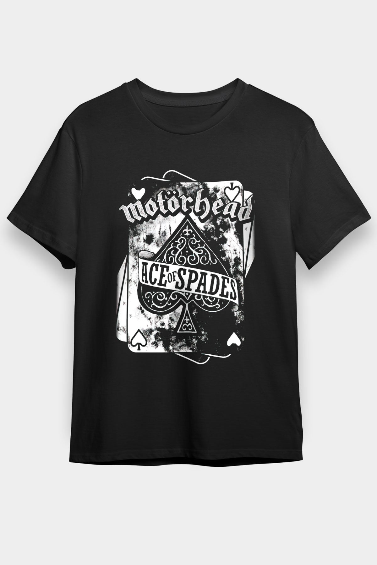 Motörhead Ace Of Spades Siyah Unisex Tişört T-Shirt - TişörtFabrikası