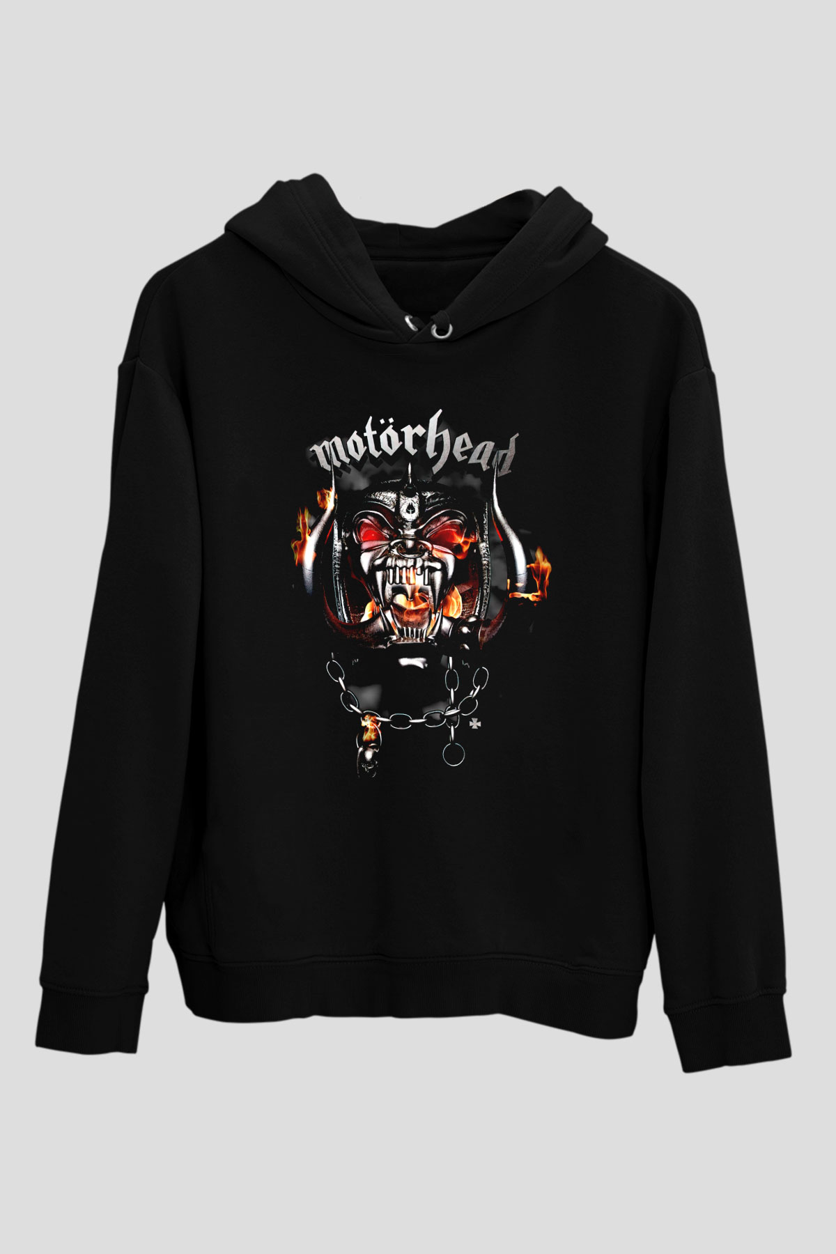 Motörhead England Siyah Unisex Kapüşonlu Sweatshirt