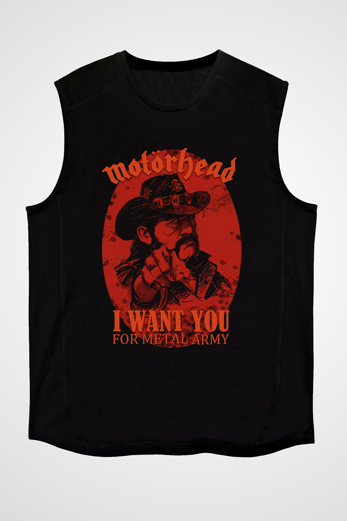 Motörhead I Want You Siyah Unisex Kolsuz Tişört