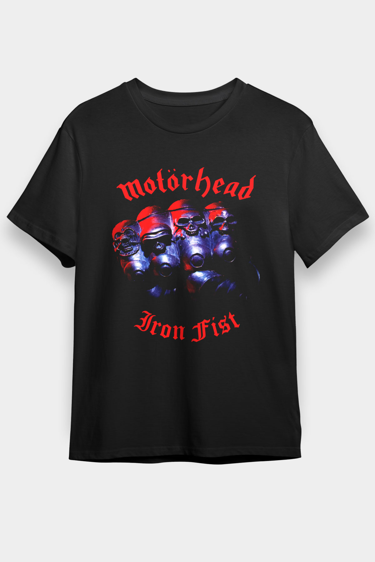Motörhead Iron First Siyah Unisex Tişört T-Shirt - TişörtFabrikası