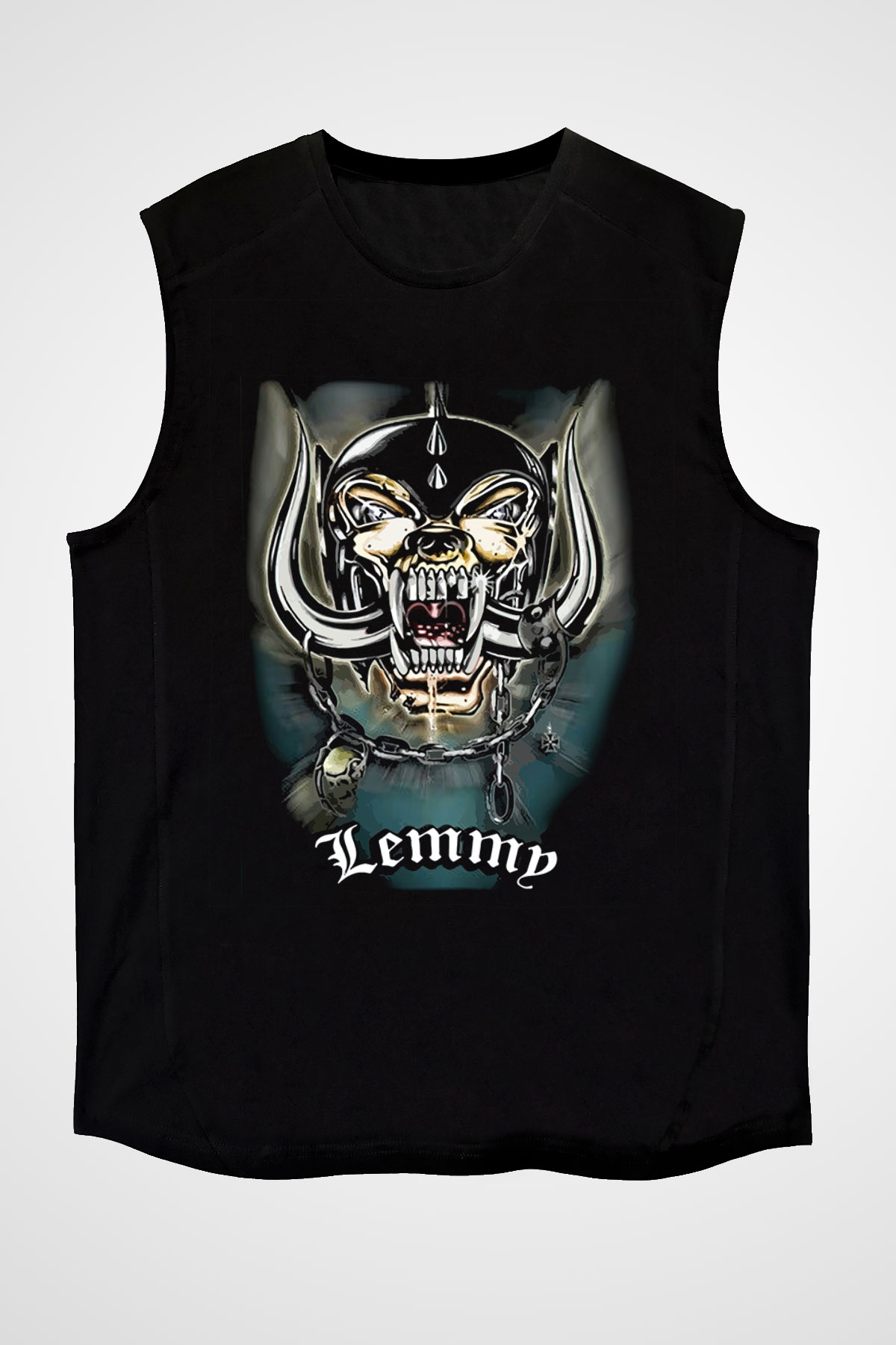 Motörhead Lemmy Siyah Unisex Kolsuz Tişört
