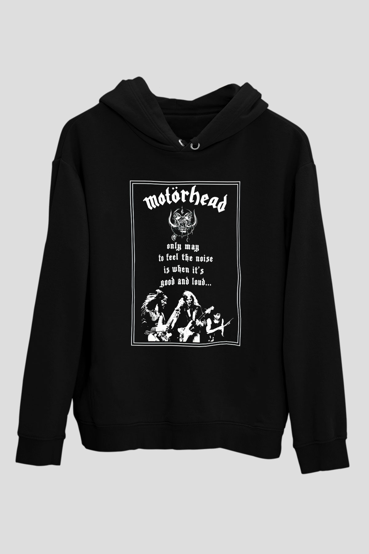 Motörhead Siyah Unisex Hoodie