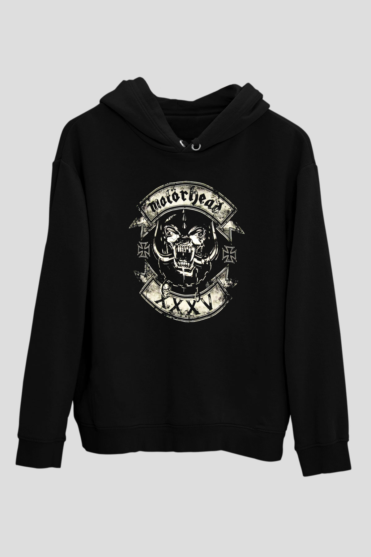 Motörhead Siyah Unisex Hoodie