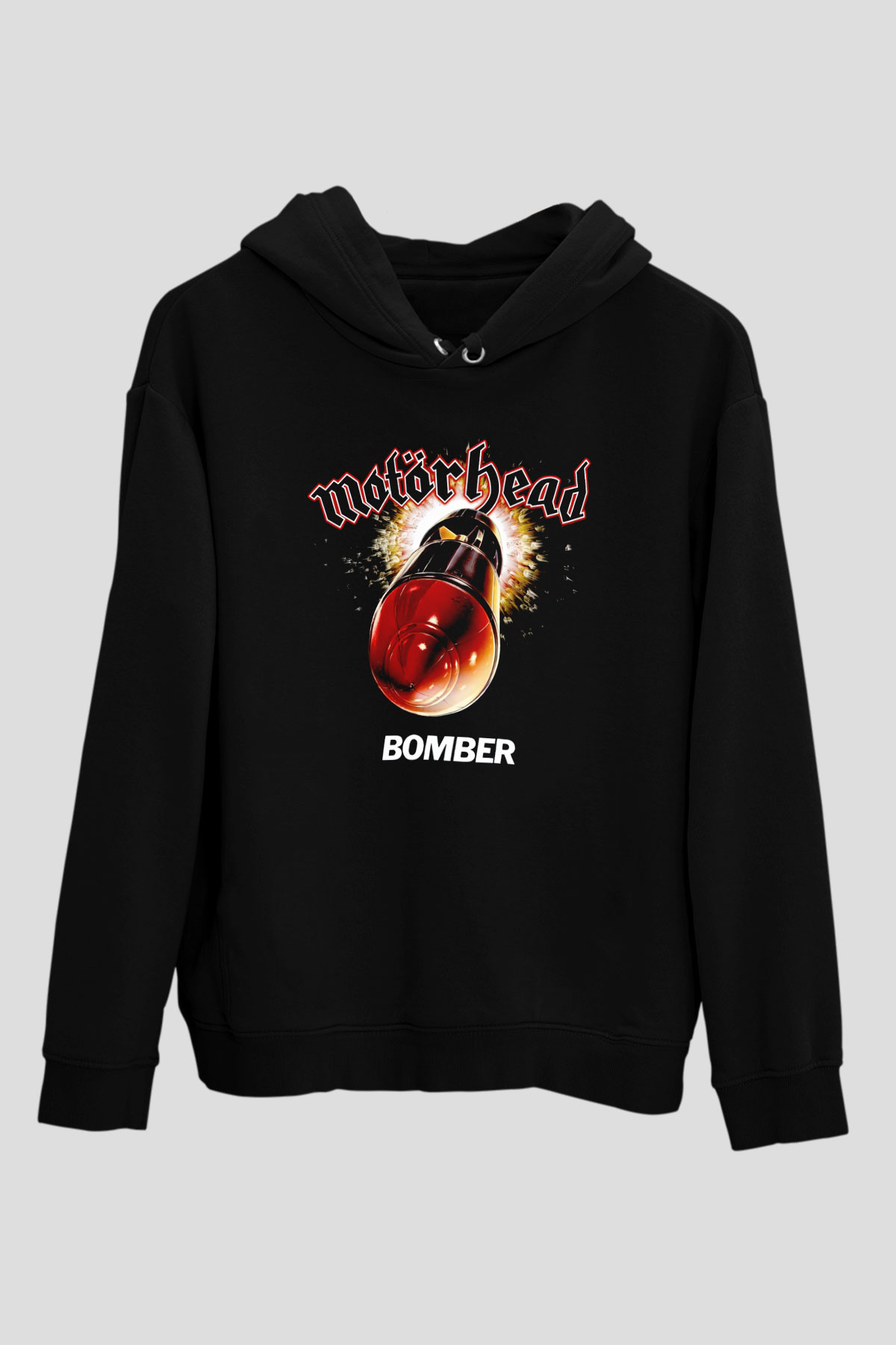 Motörhead Siyah Unisex Kapüşonlu Sweatshirt