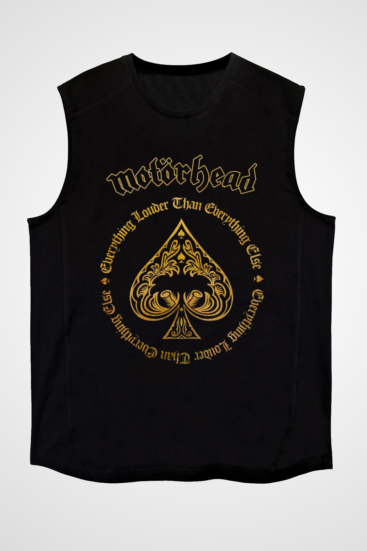 Motörhead Siyah Unisex Kolsuz Tişört