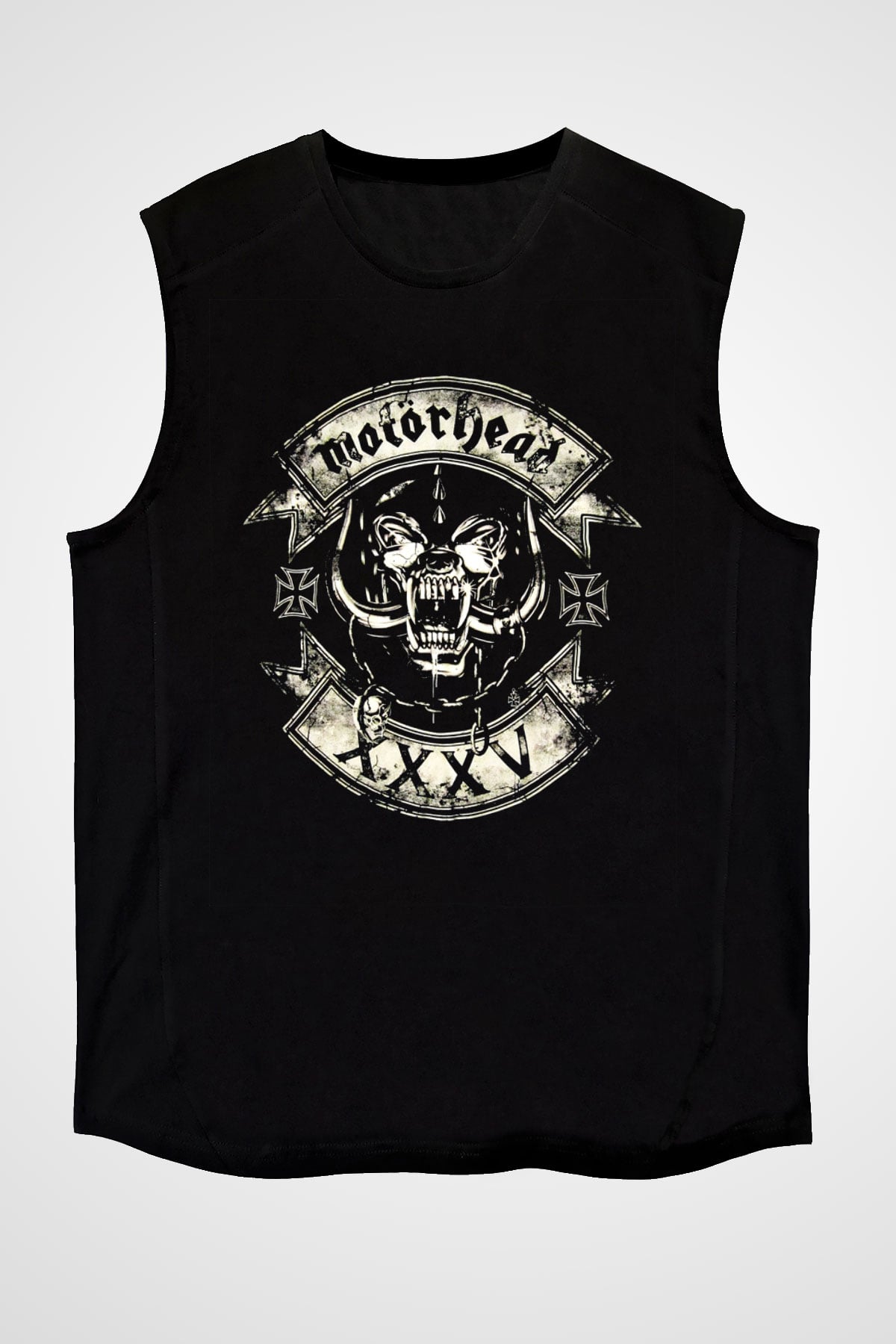 Motörhead Siyah Unisex Kolsuz Tişört