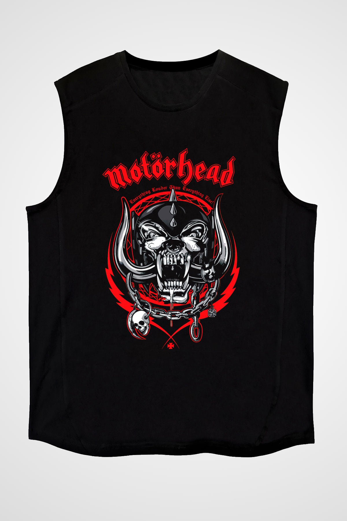 Motörhead Siyah Unisex Kolsuz Tişört