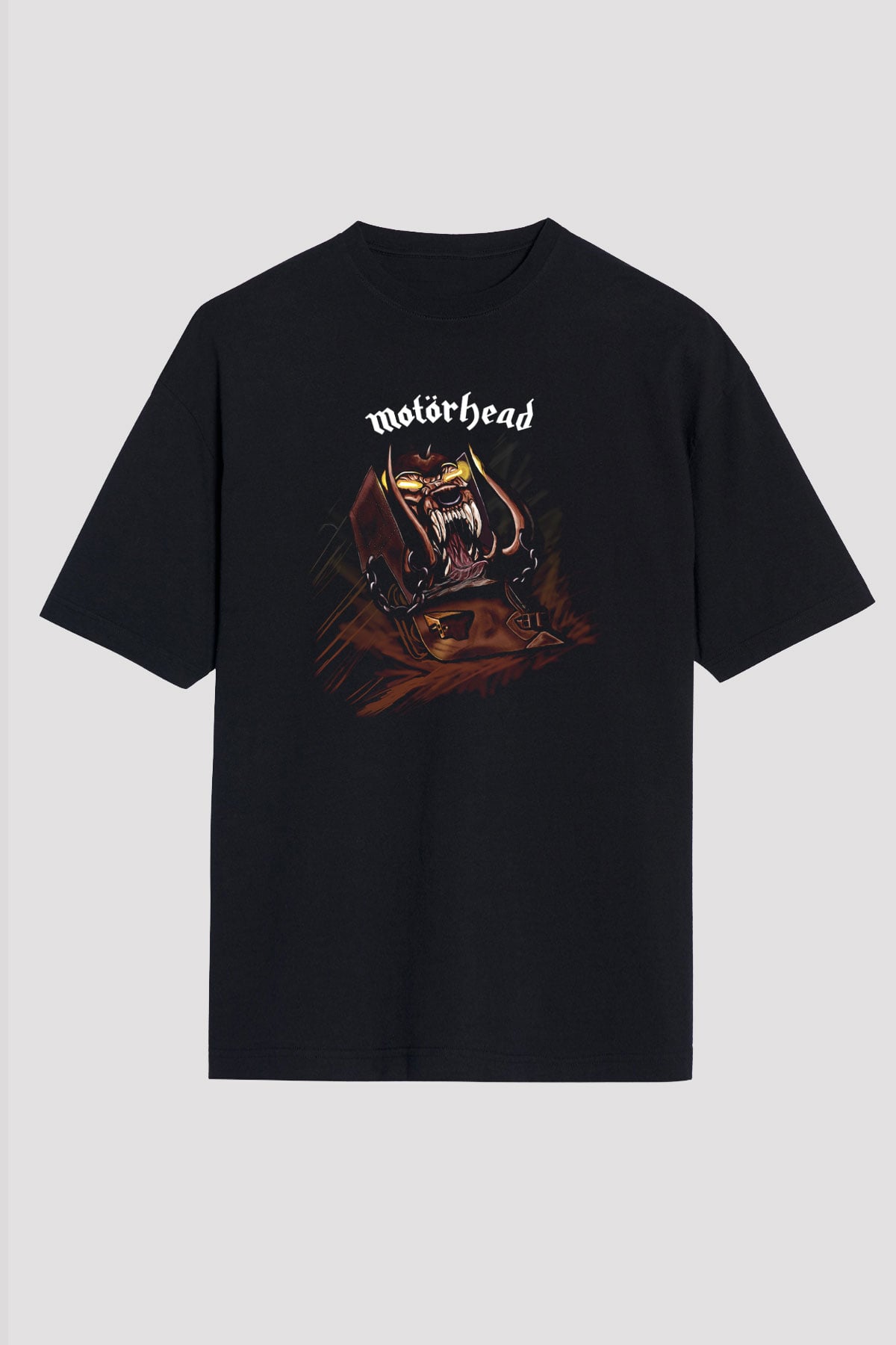 Motörhead Siyah Unisex Oversize Tişört T-Shirt