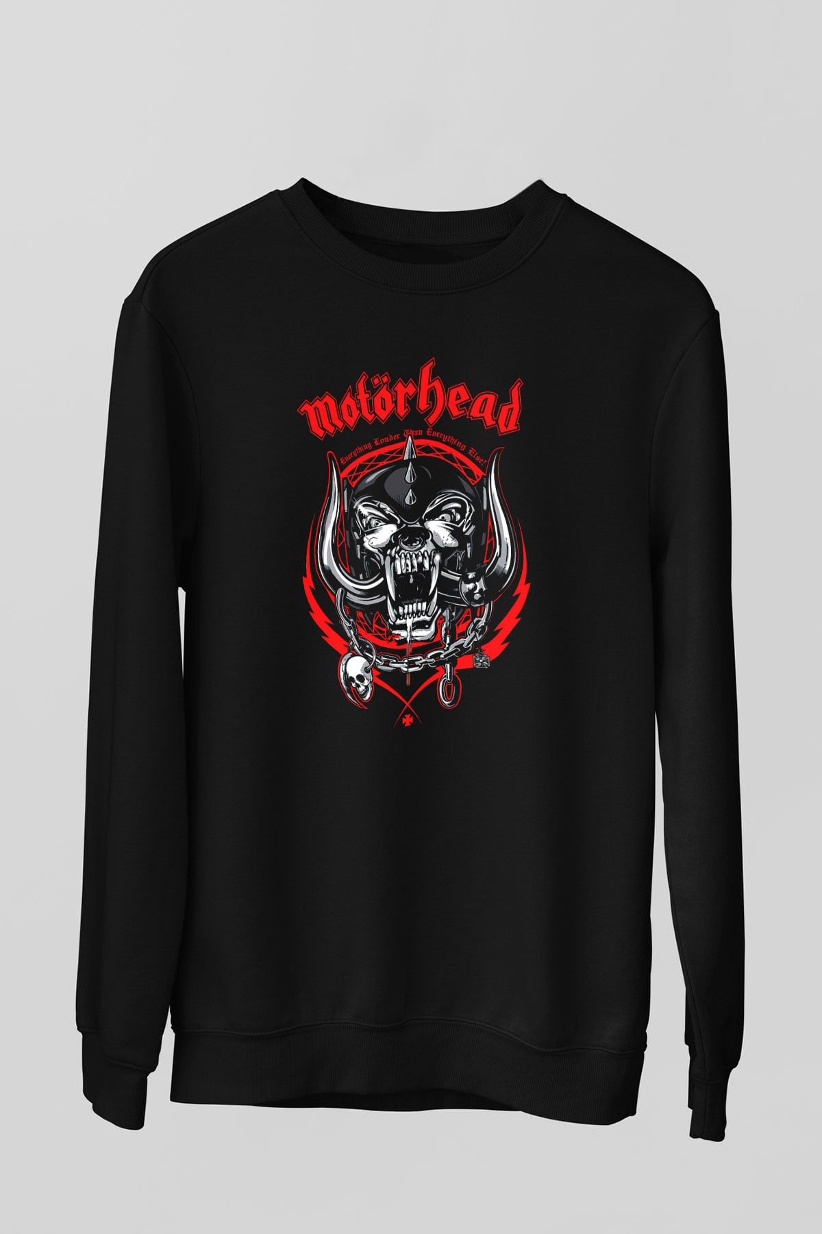 Motörhead Siyah Unisex Sweatshirt