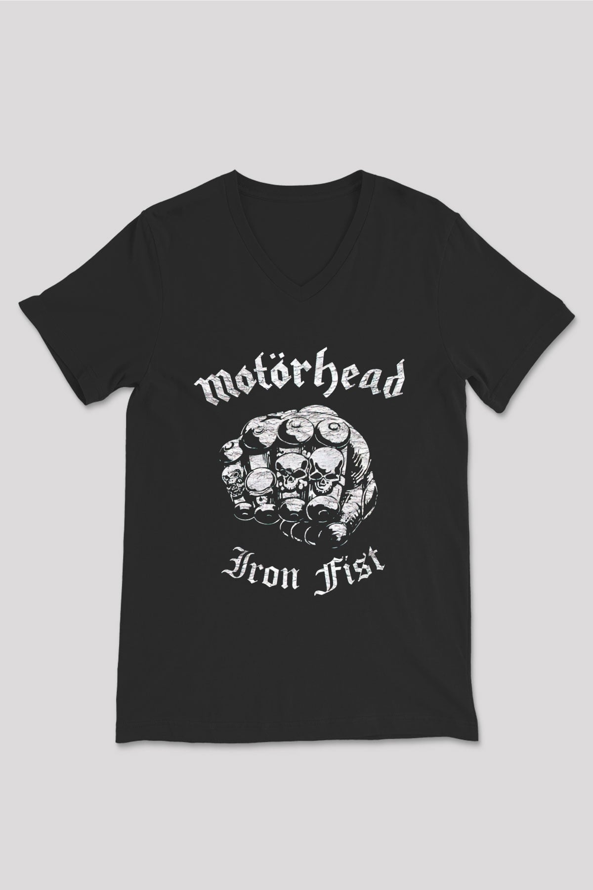 Motörhead Siyah Unisex V Yaka Tişört