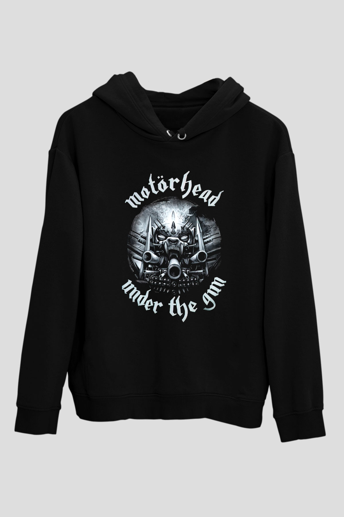 Motörhead Under The Gun Siyah Unisex Hoodie