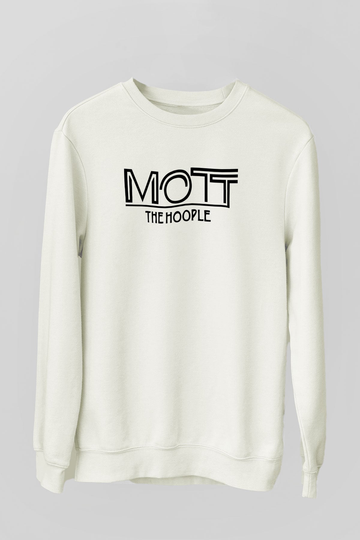 Mott the Hoople Beyaz Unisex Sweatshirt