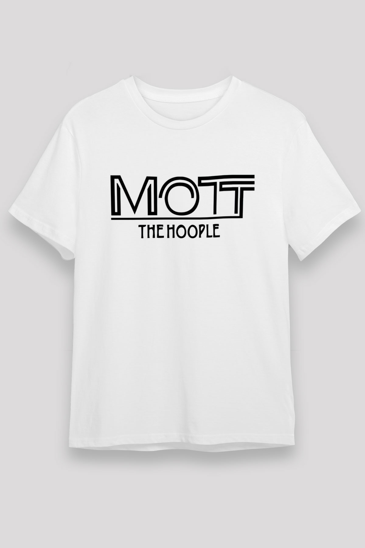 Mott the Hoople Beyaz Unisex Tişört T-Shirt - TişörtFabrikası