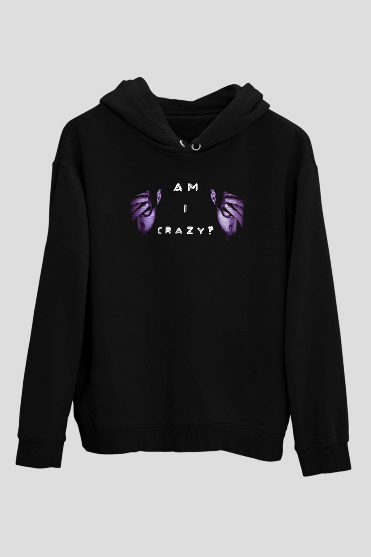 Mr. Robot Siyah Unisex Hoodie