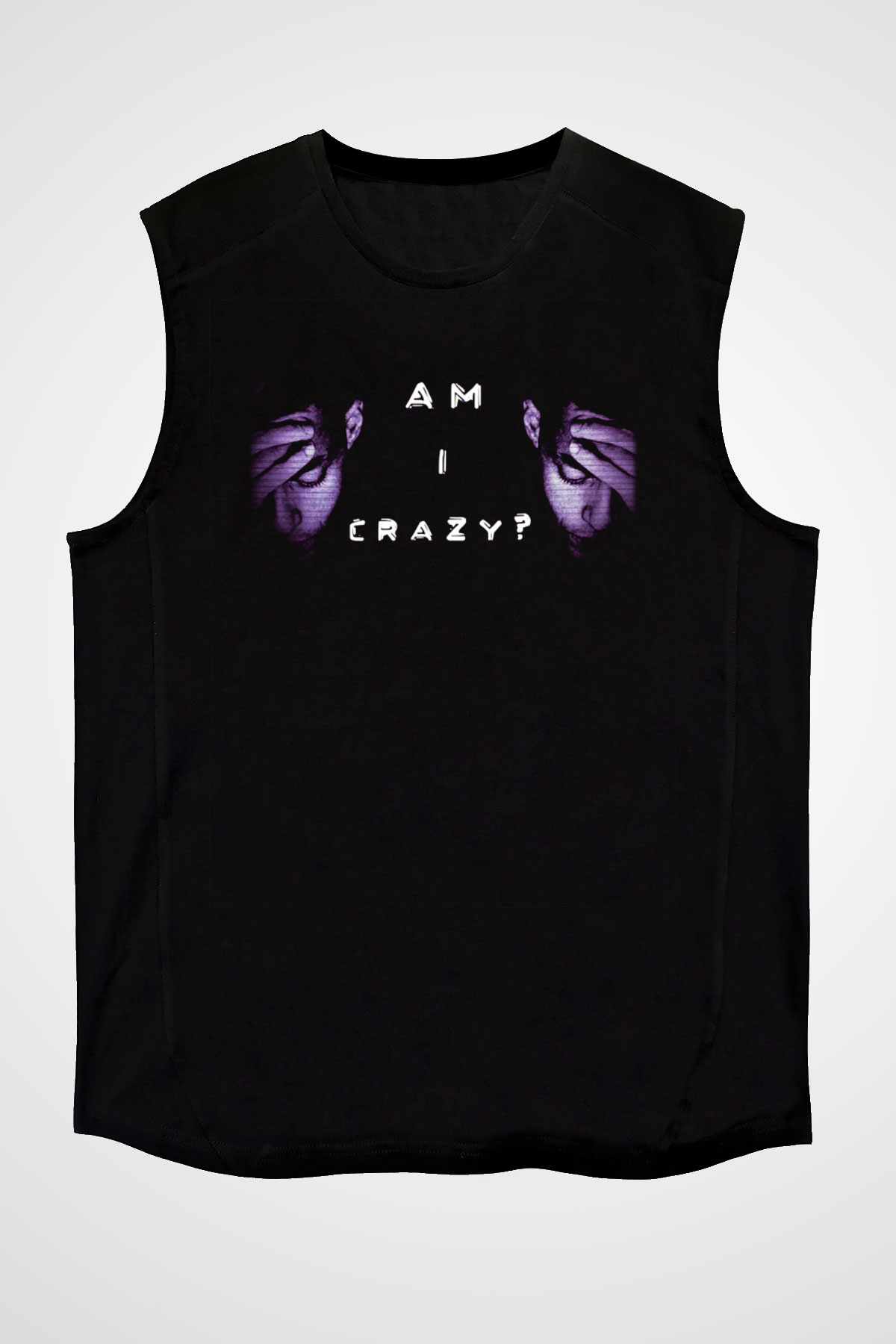 Mr. Robot Siyah Unisex Kolsuz Tişört