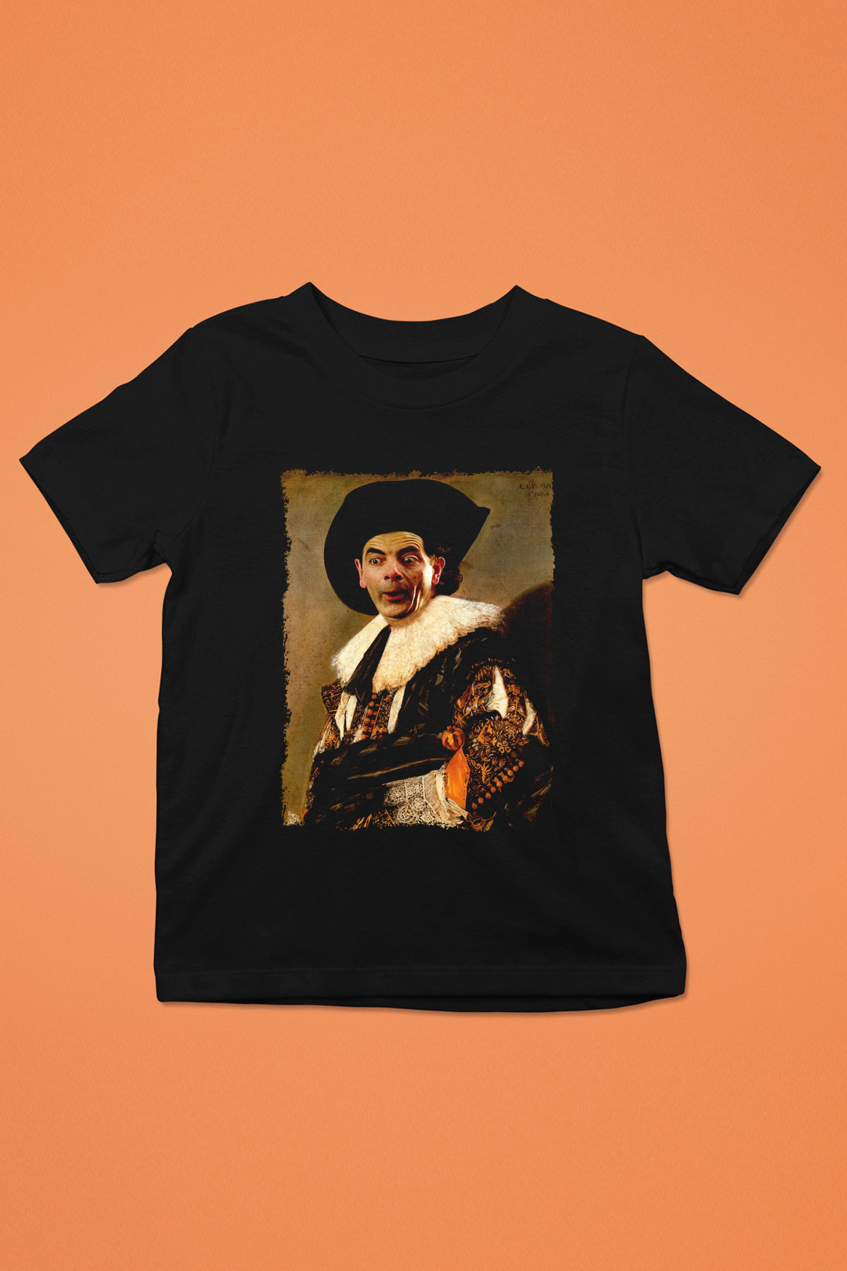Mr.Bean Siyah Unisex  Çocuk Tişört