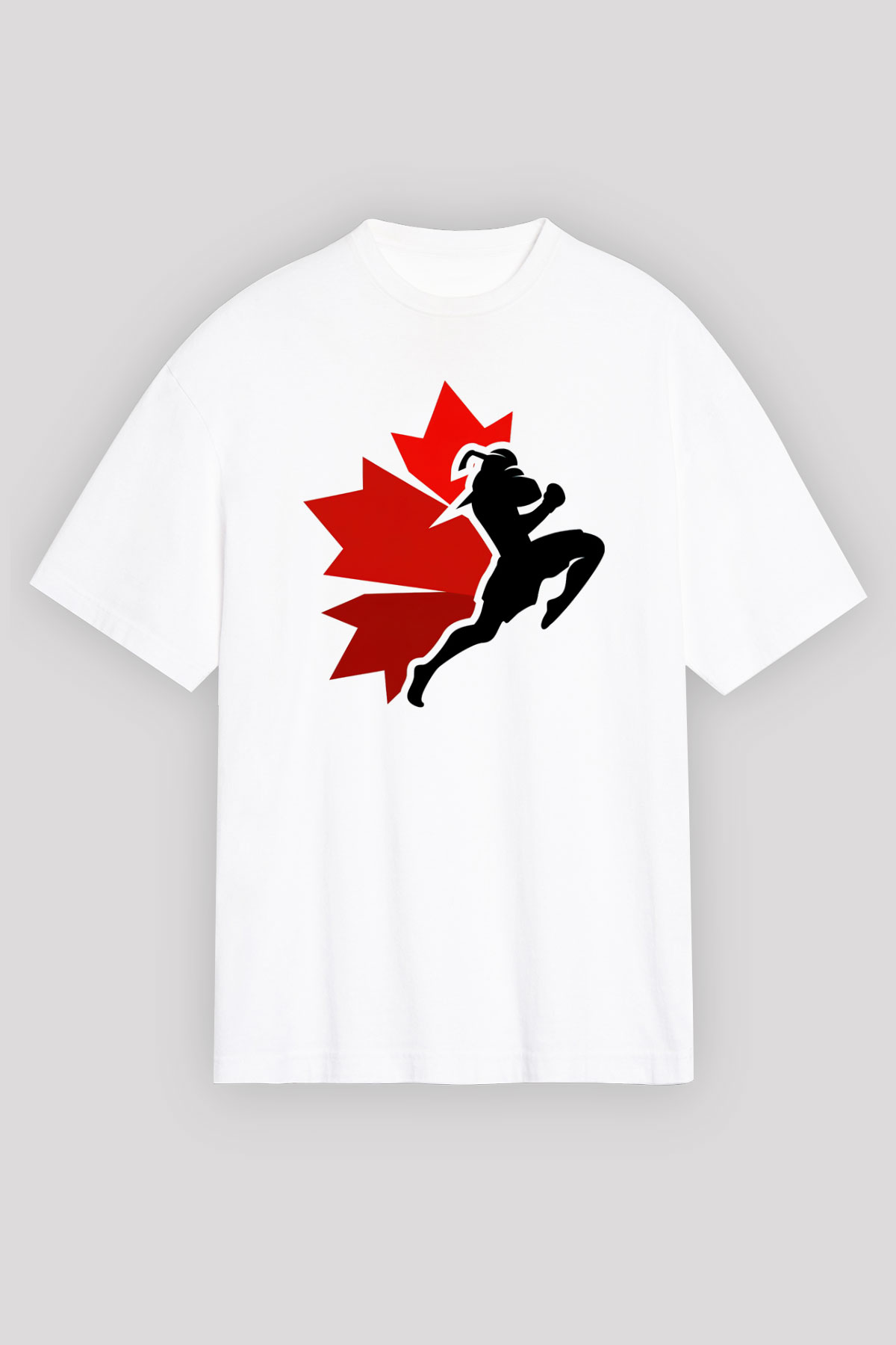Muay Thai Beyaz Unisex Tişört T-Shirt - TişörtFabrikası