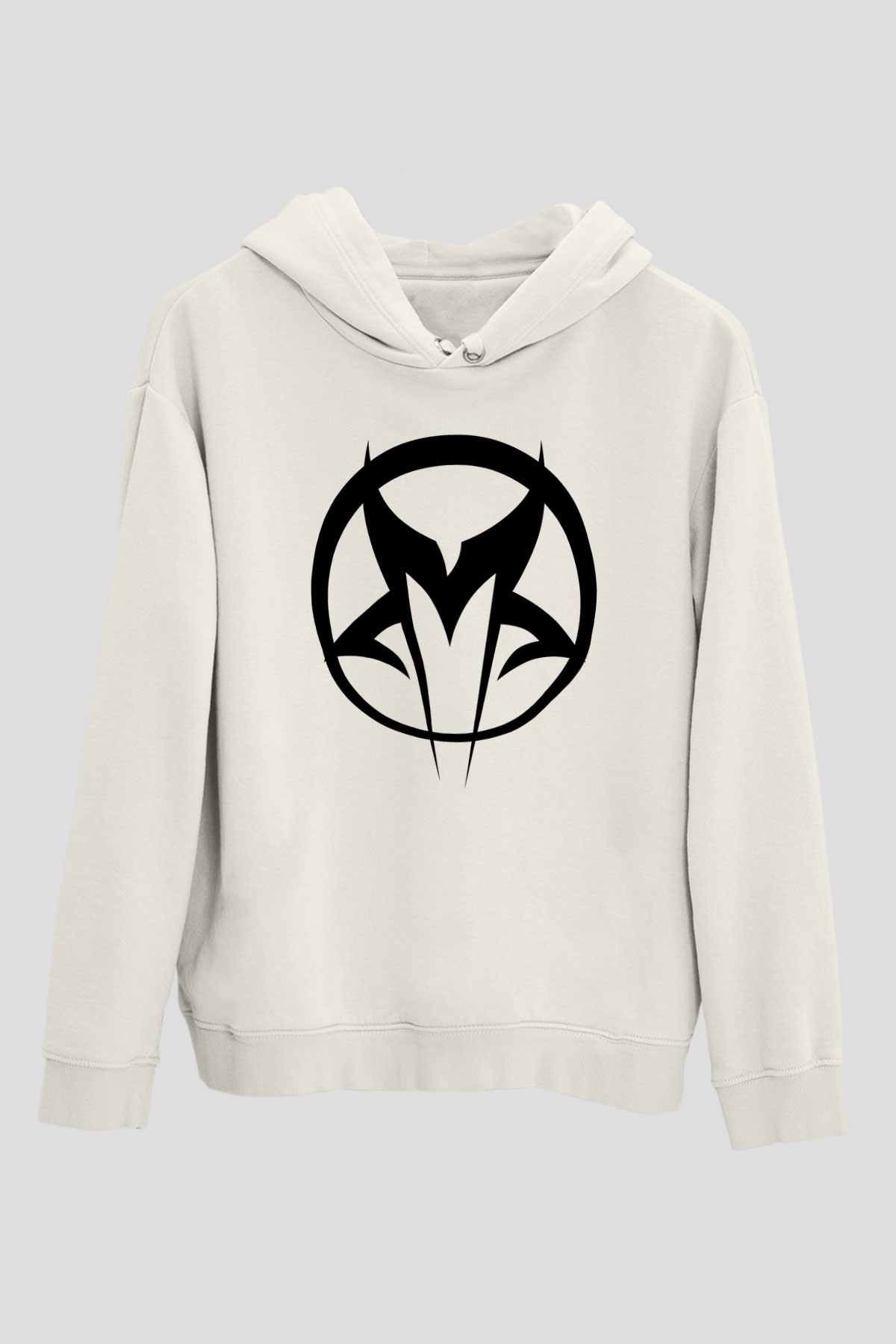 Mudvayne Baskılı Beyaz Unisex Kapüşonlu Sweatshirt