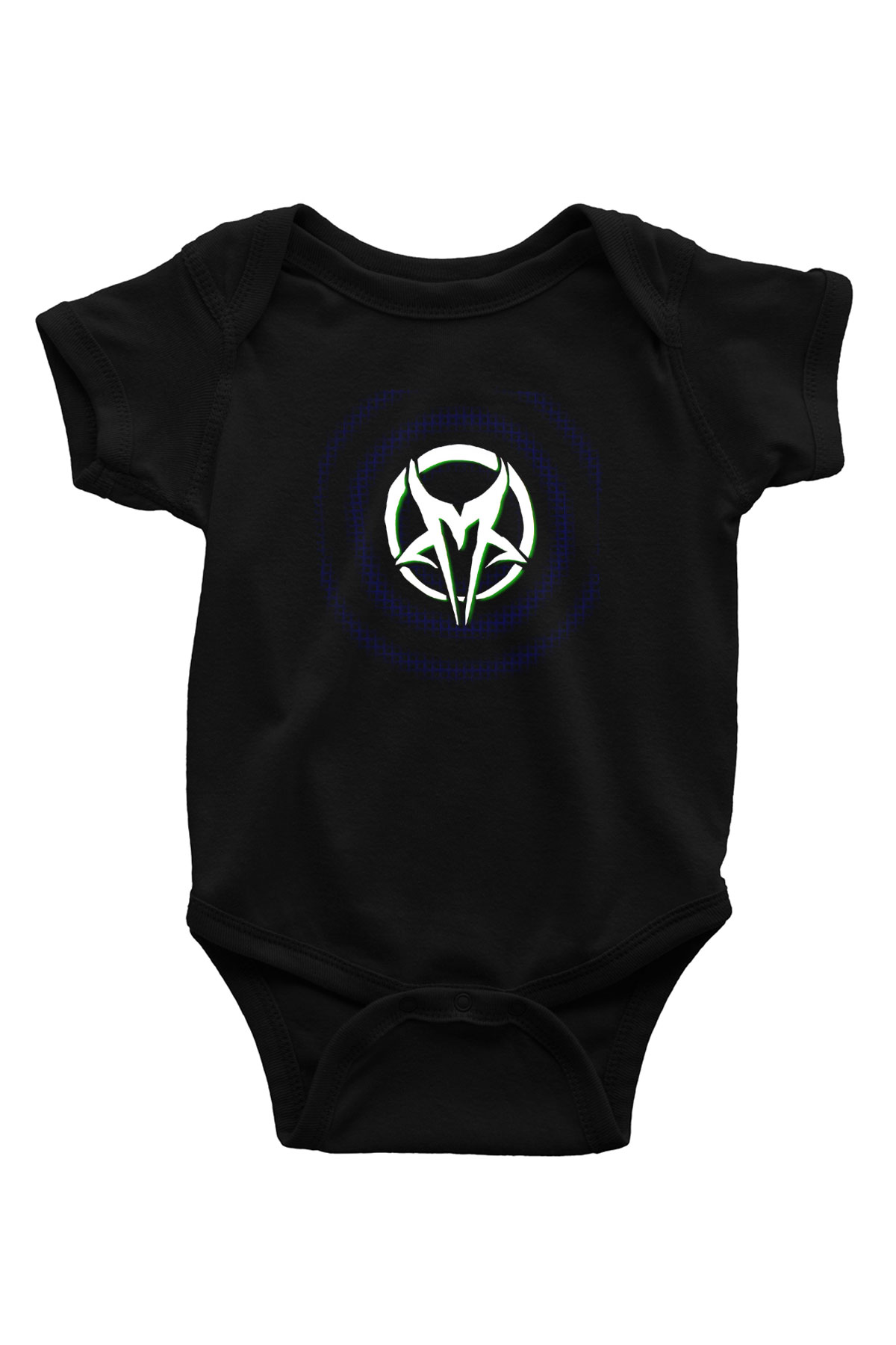 Mudvayne Baskılı Unisex Siyah Bebek Body - Zıbın