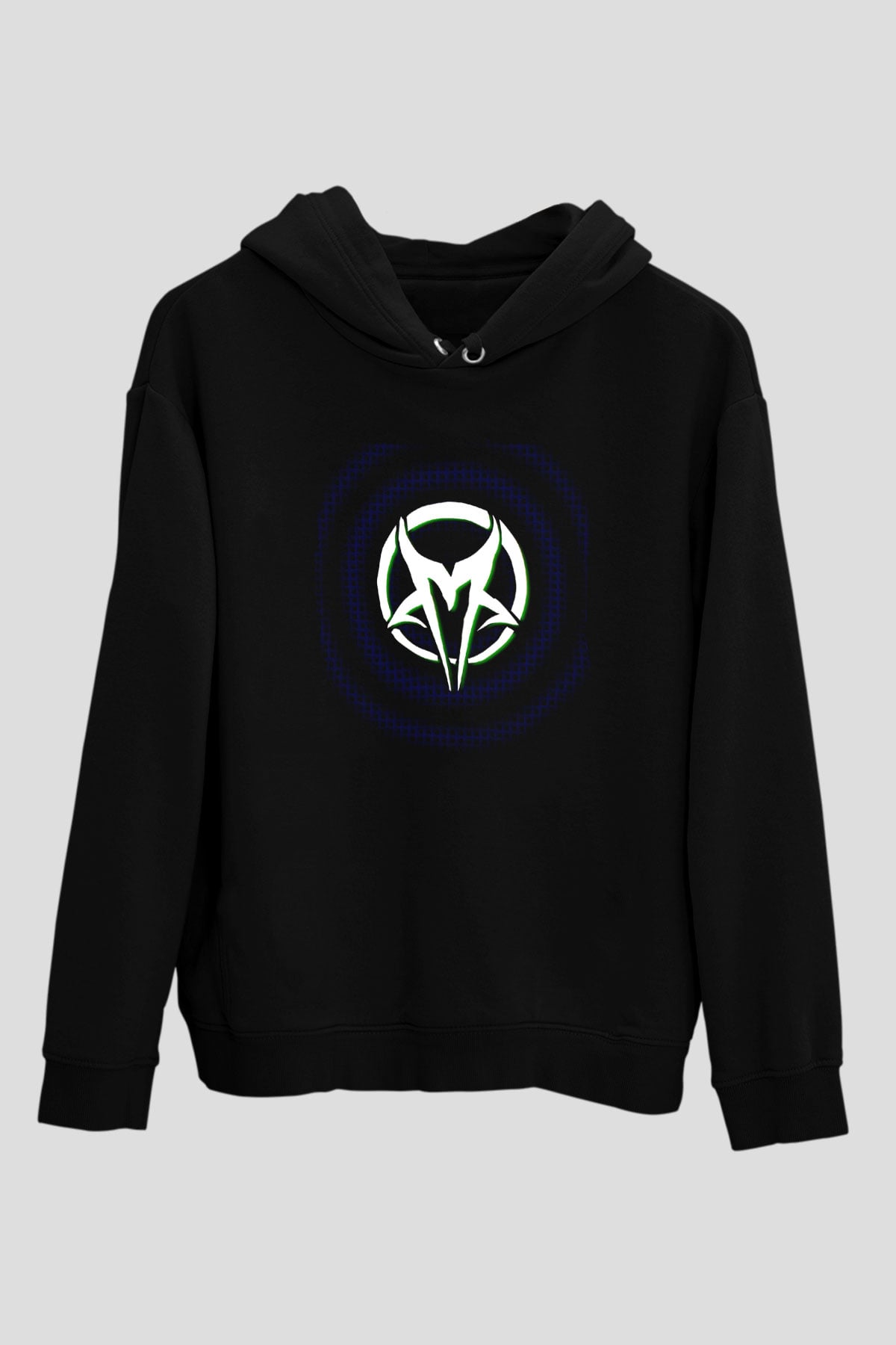 Mudvayne Baskılı Unisex Siyah Kapüşonlu Sweatshirt