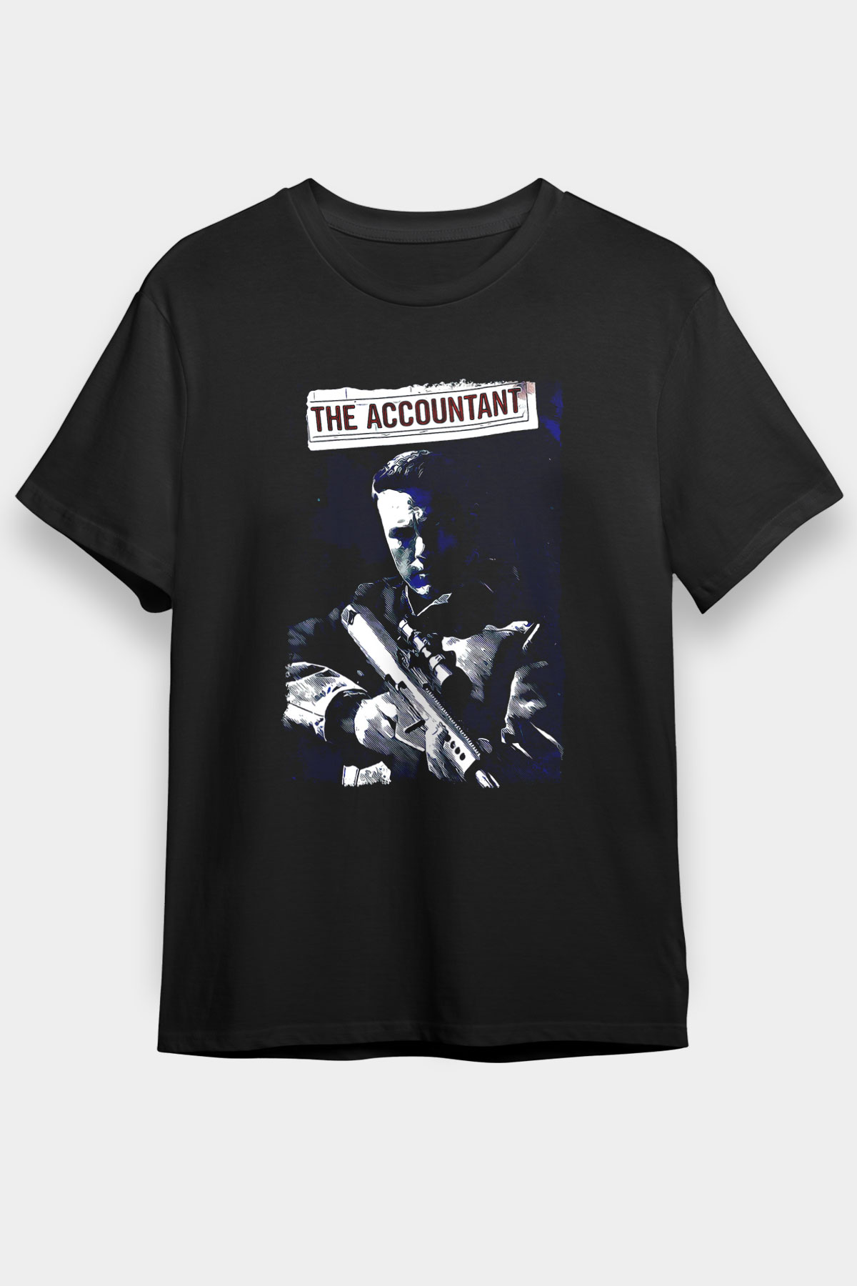 Muhasebeci Siyah Unisex Tişört T-Shirt - TişörtFabrikası